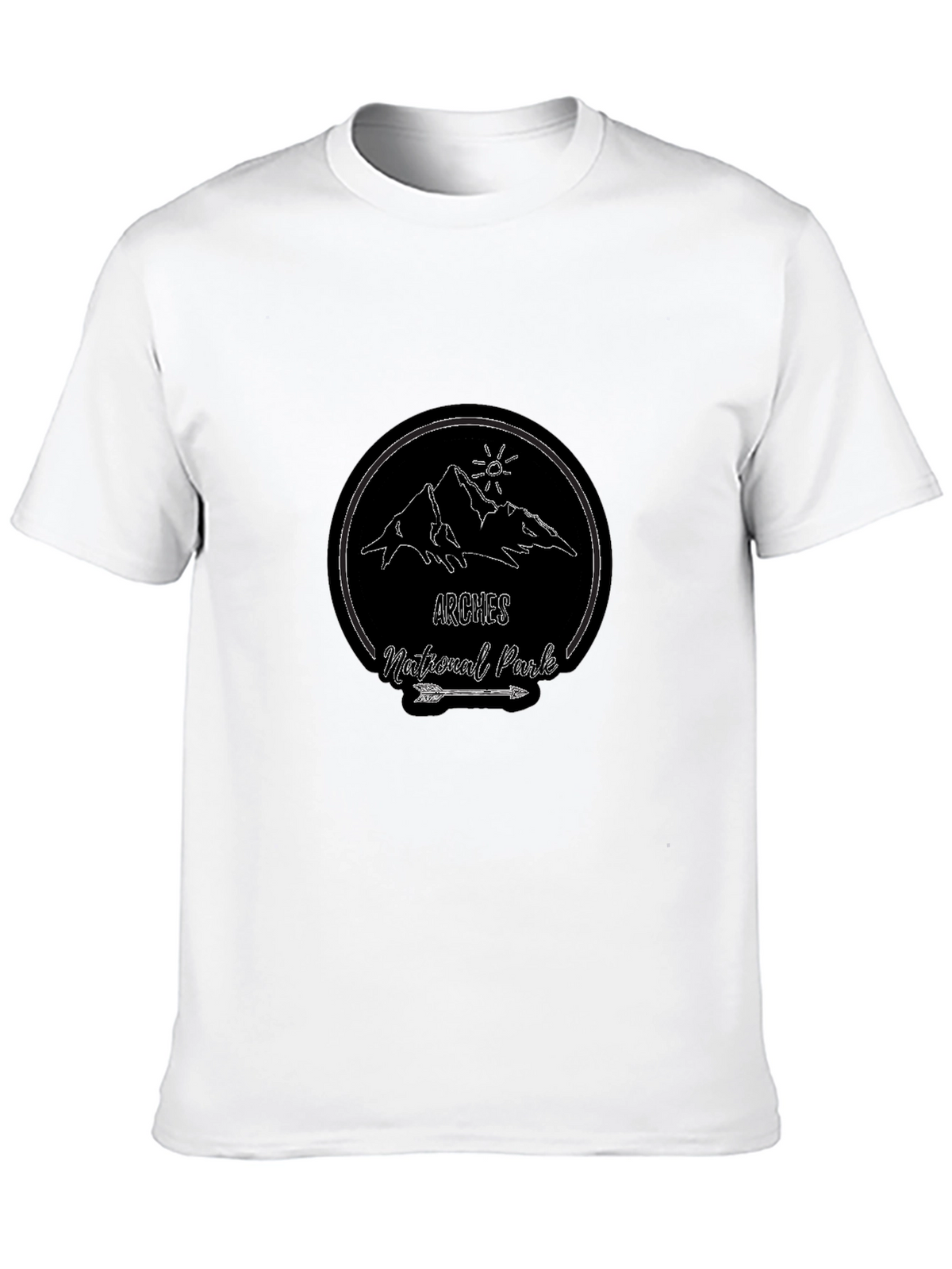 Arches National Park T-Shirt - Black Graphic Tee