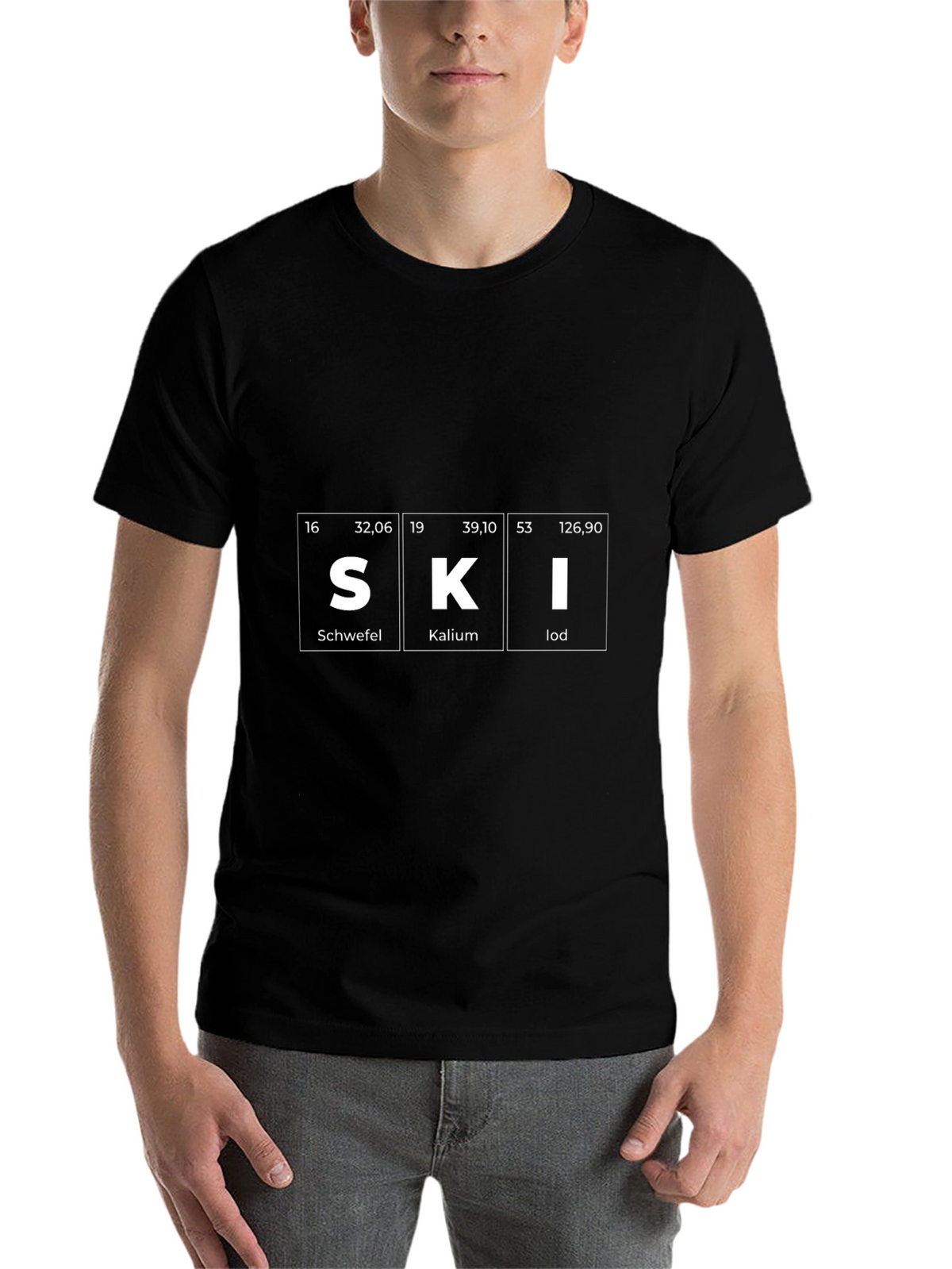 SKI Periodic Table T-Shirt - Black