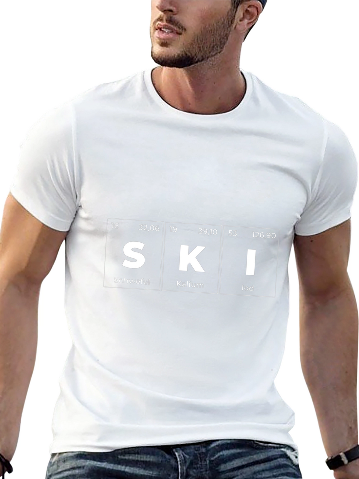 SKI Periodic Table T-Shirt - Black