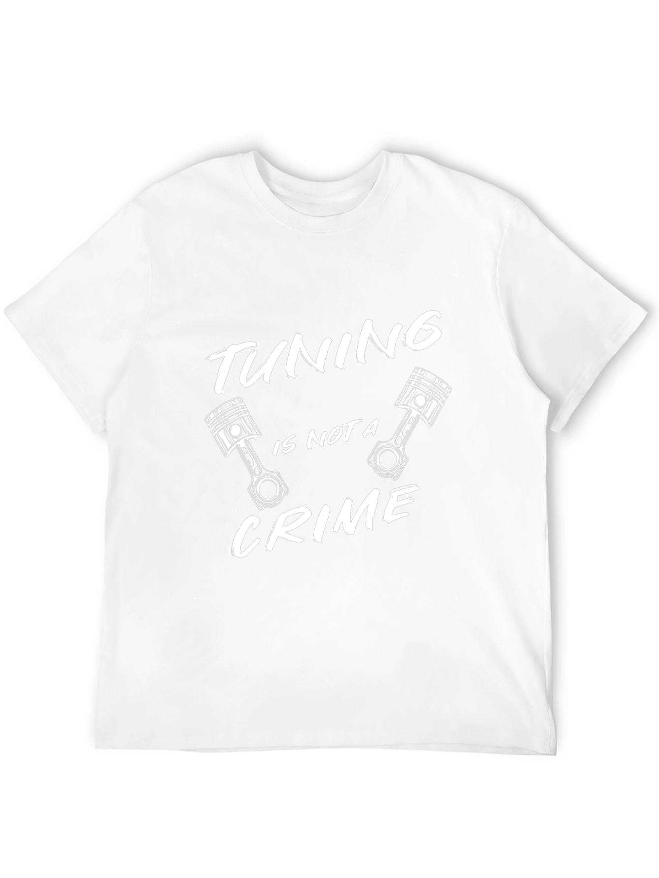 Tuning Is Not A Crime Black T-Shirt