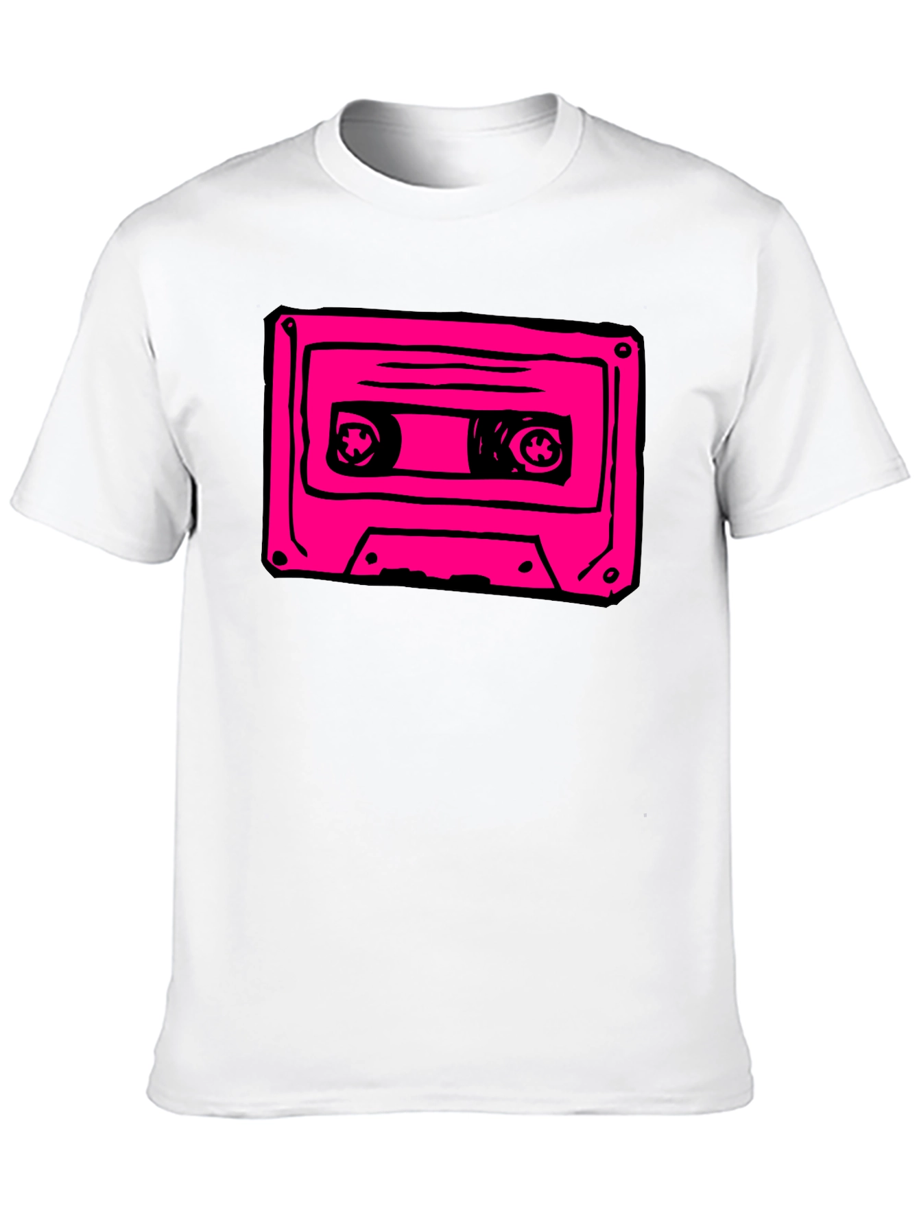 Retro Cassette Tape Graphic T-Shirt