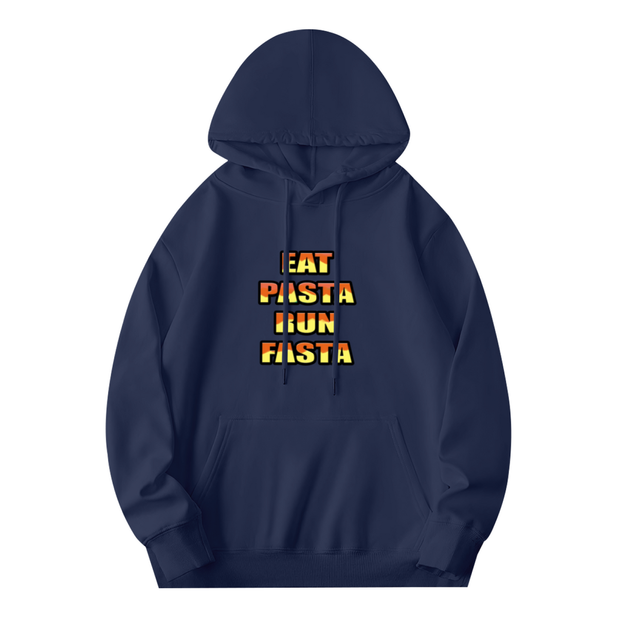Line Art Graphic Hoodie - Cozy Pullover Sweatshirt with Unique Artwork, Trendy Streetwear