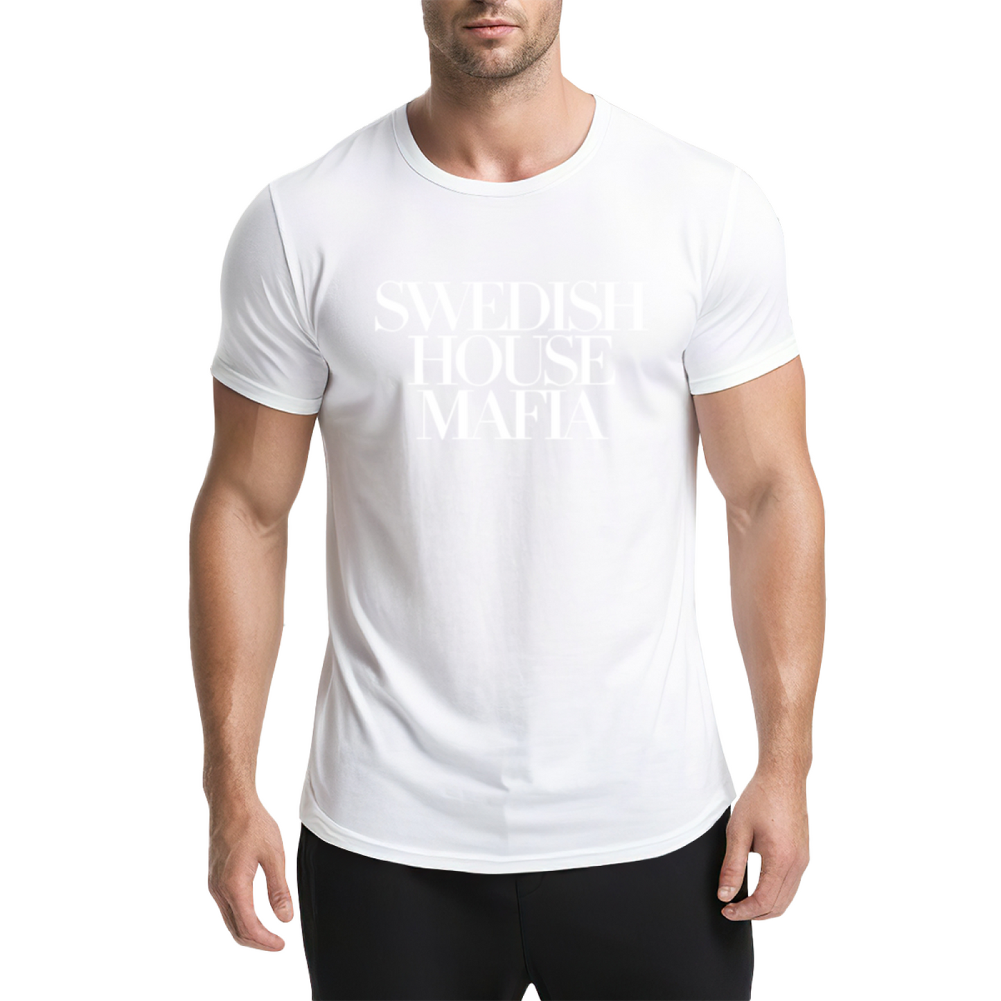 Swedish House Mafia Electronic Band Retro Print T-Shirt
