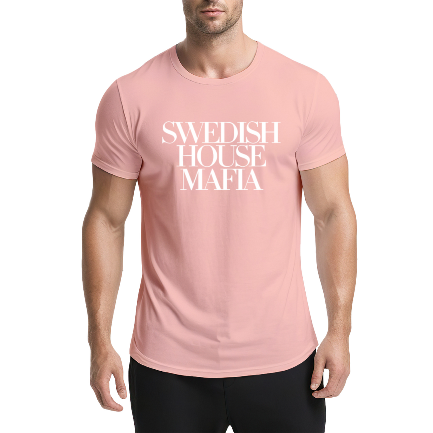 Swedish House Mafia Electronic Band Retro Print T-Shirt