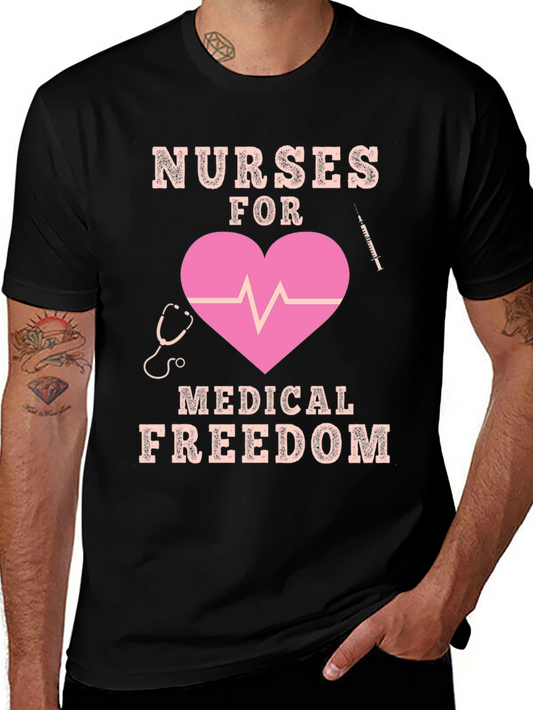 Nurses for Medical Freedom Graphic T-Shirt