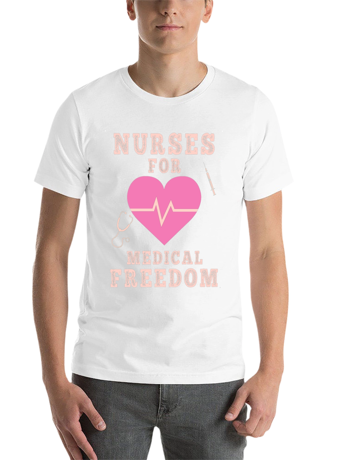 Nurses for Medical Freedom Graphic T-Shirt