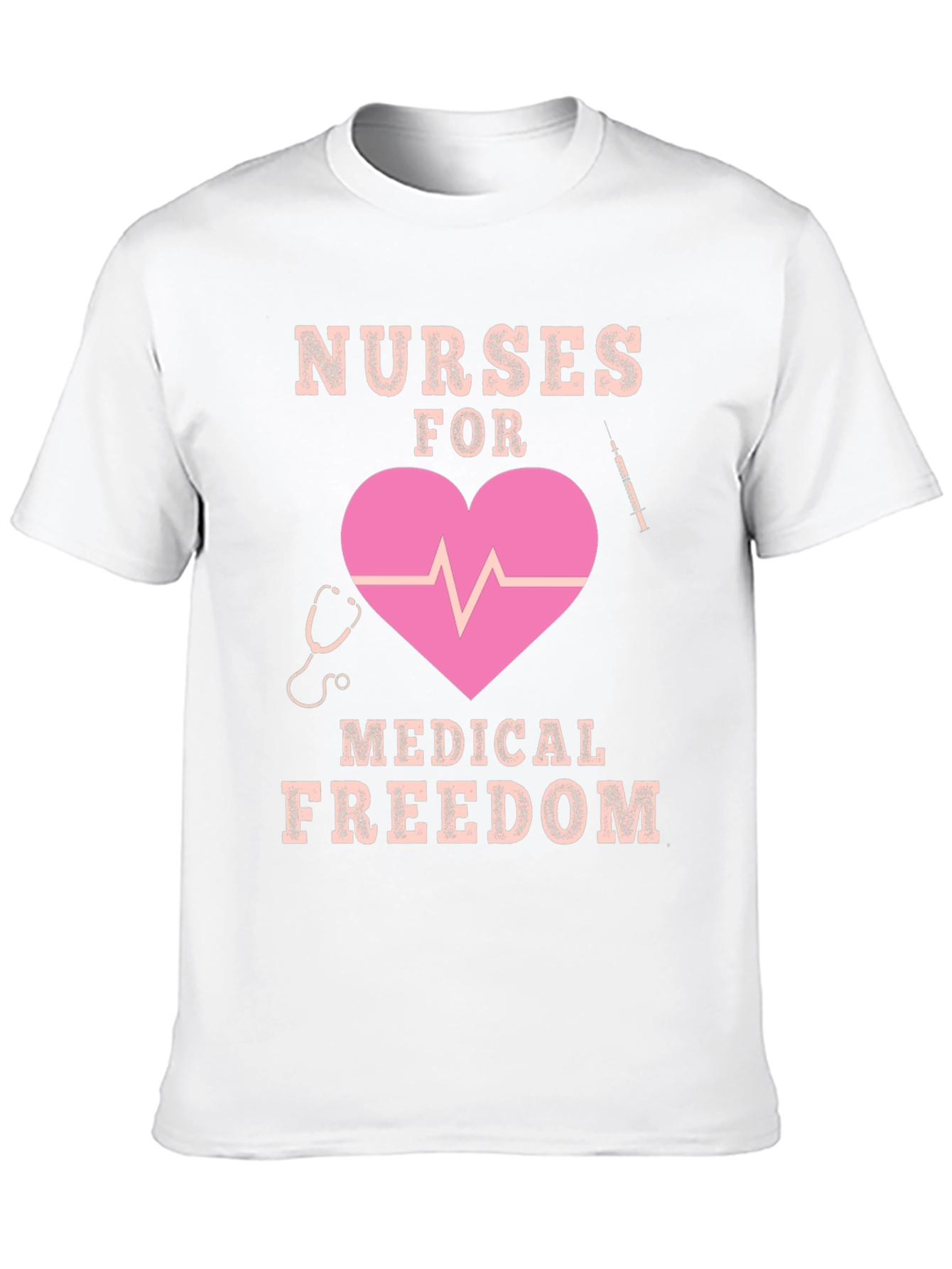 Nurses for Medical Freedom Graphic T-Shirt