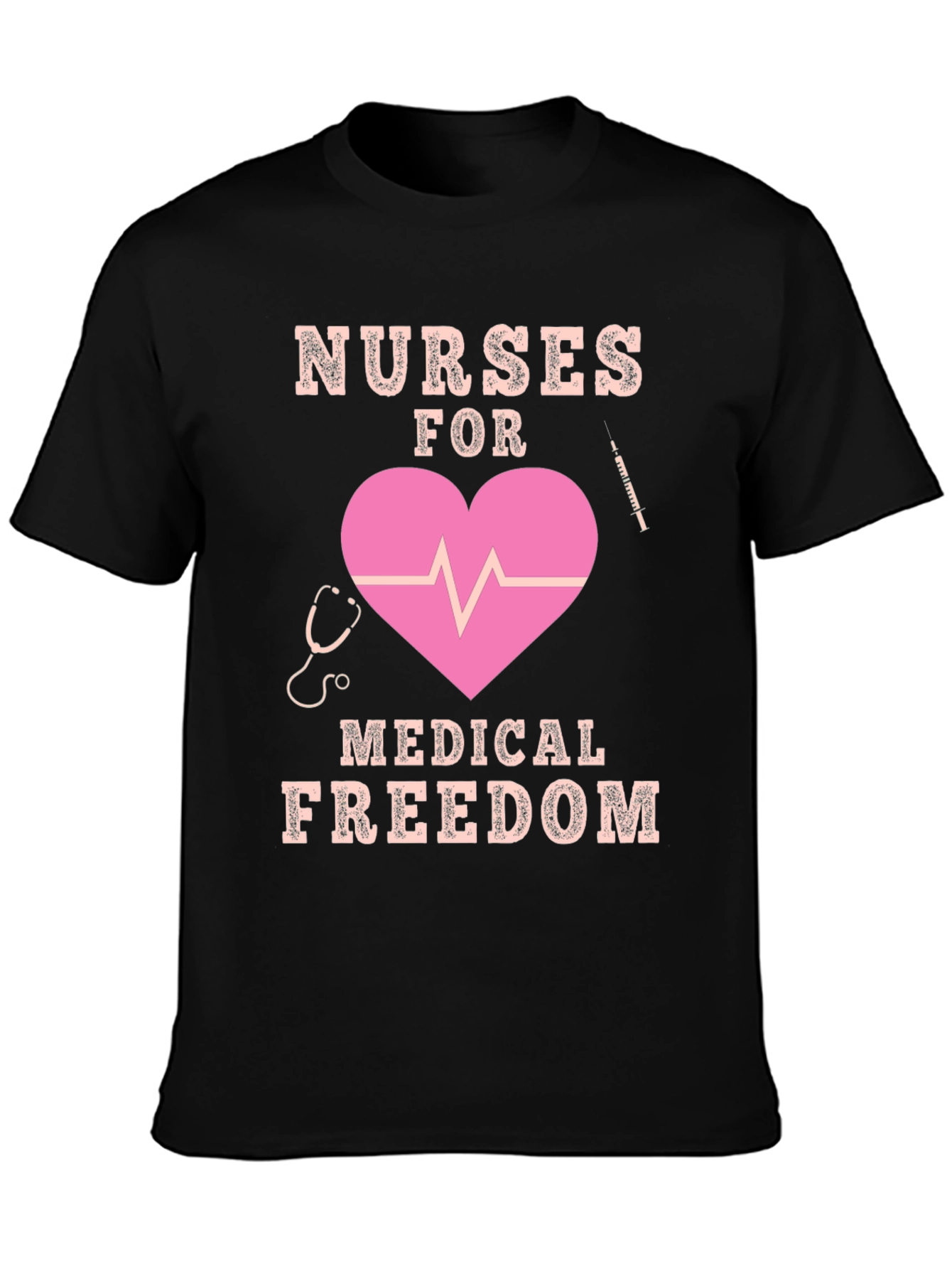 Nurses for Medical Freedom Graphic T-Shirt