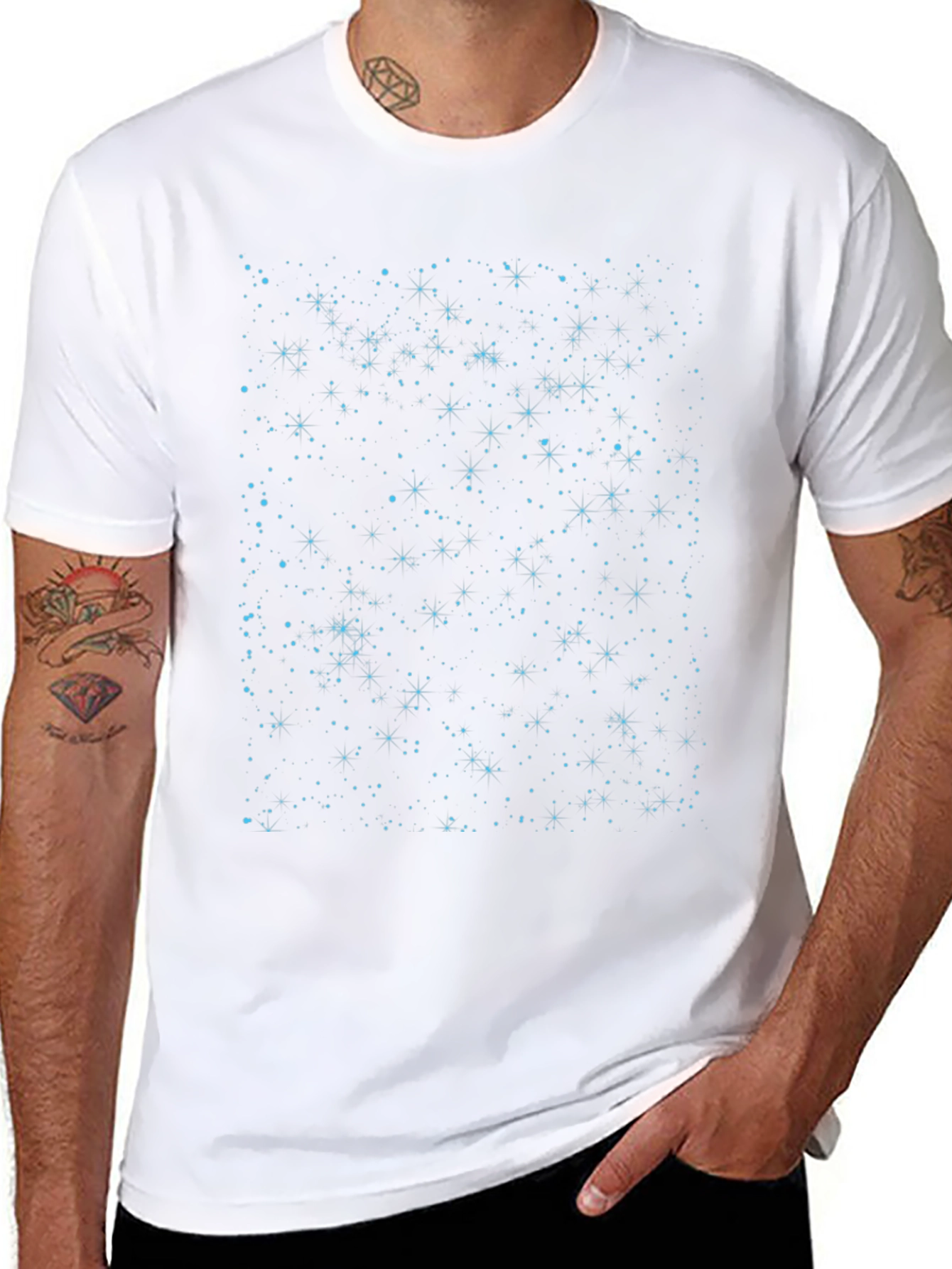Starry Night Black T-Shirt