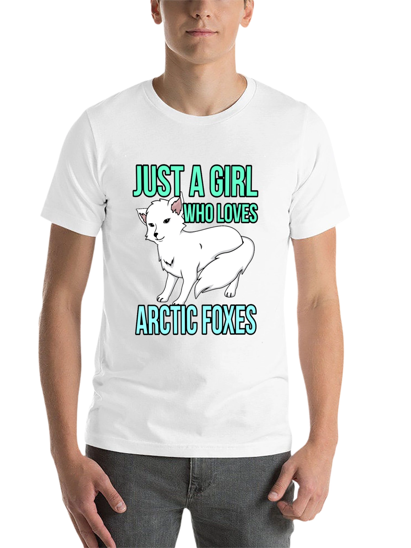 Arctic Fox Lover T-Shirt - Girls Style