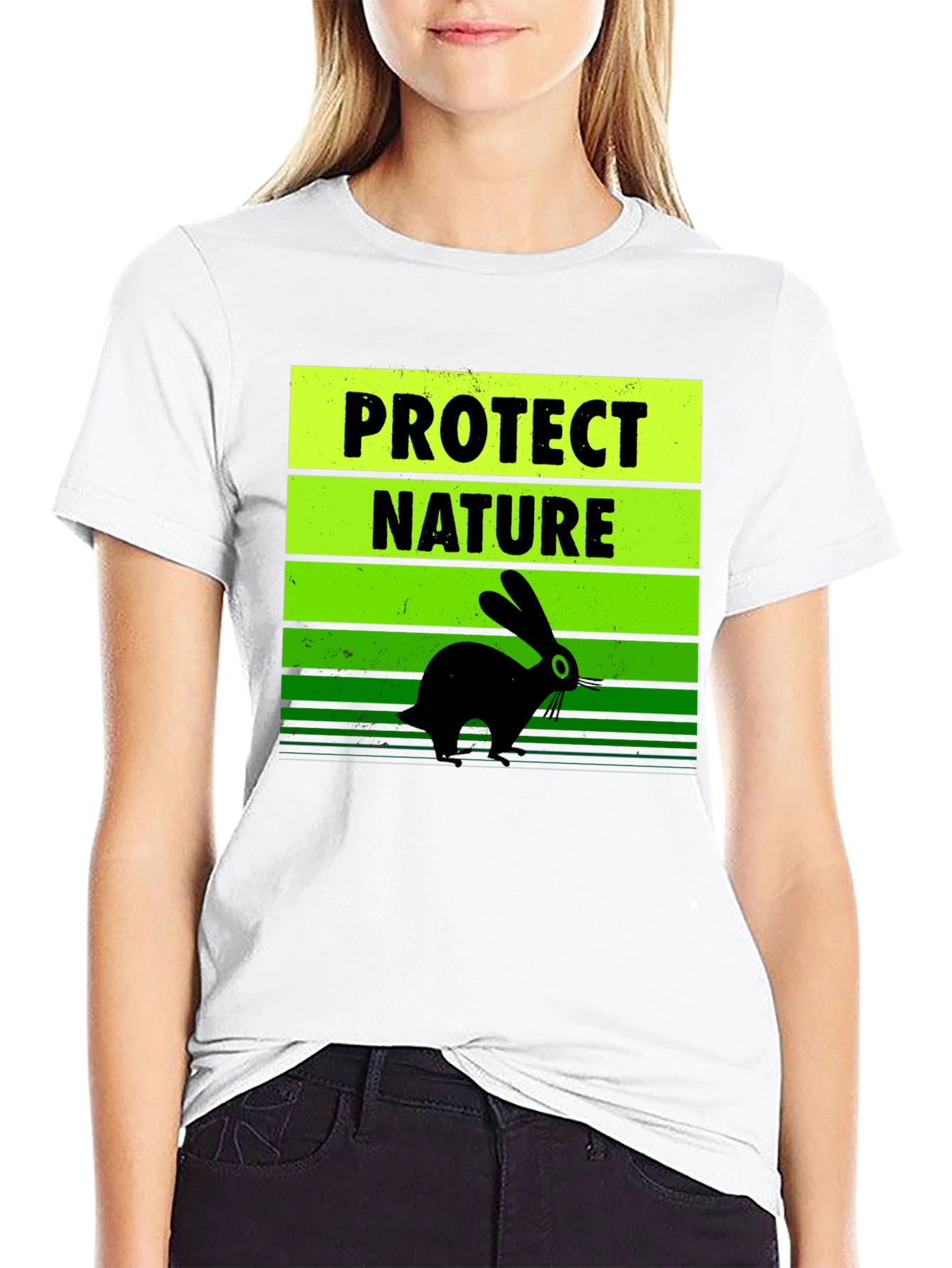 Protect Nature Rabbit T-Shirt