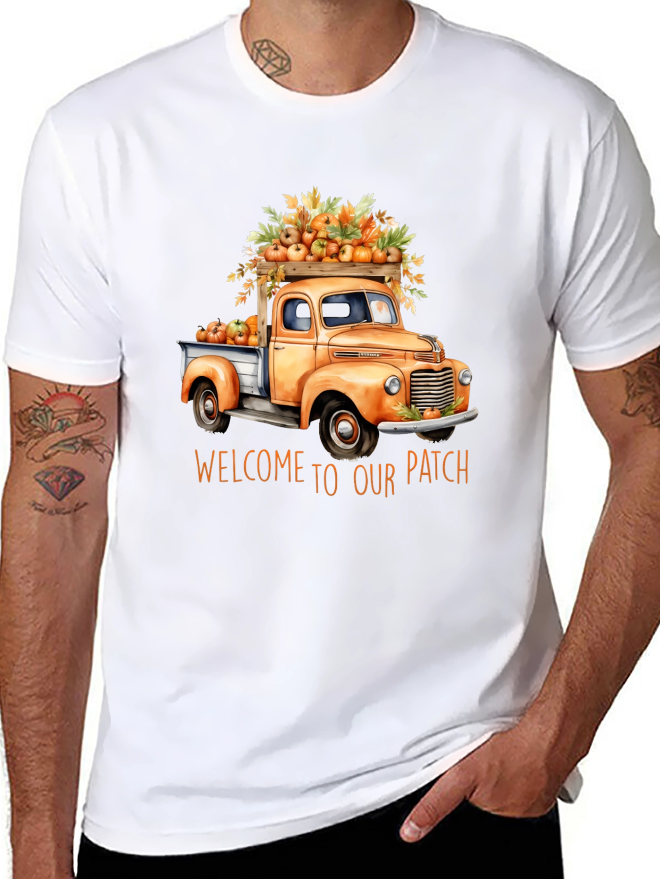 Welcome to Our Patch Fall T-Shirt