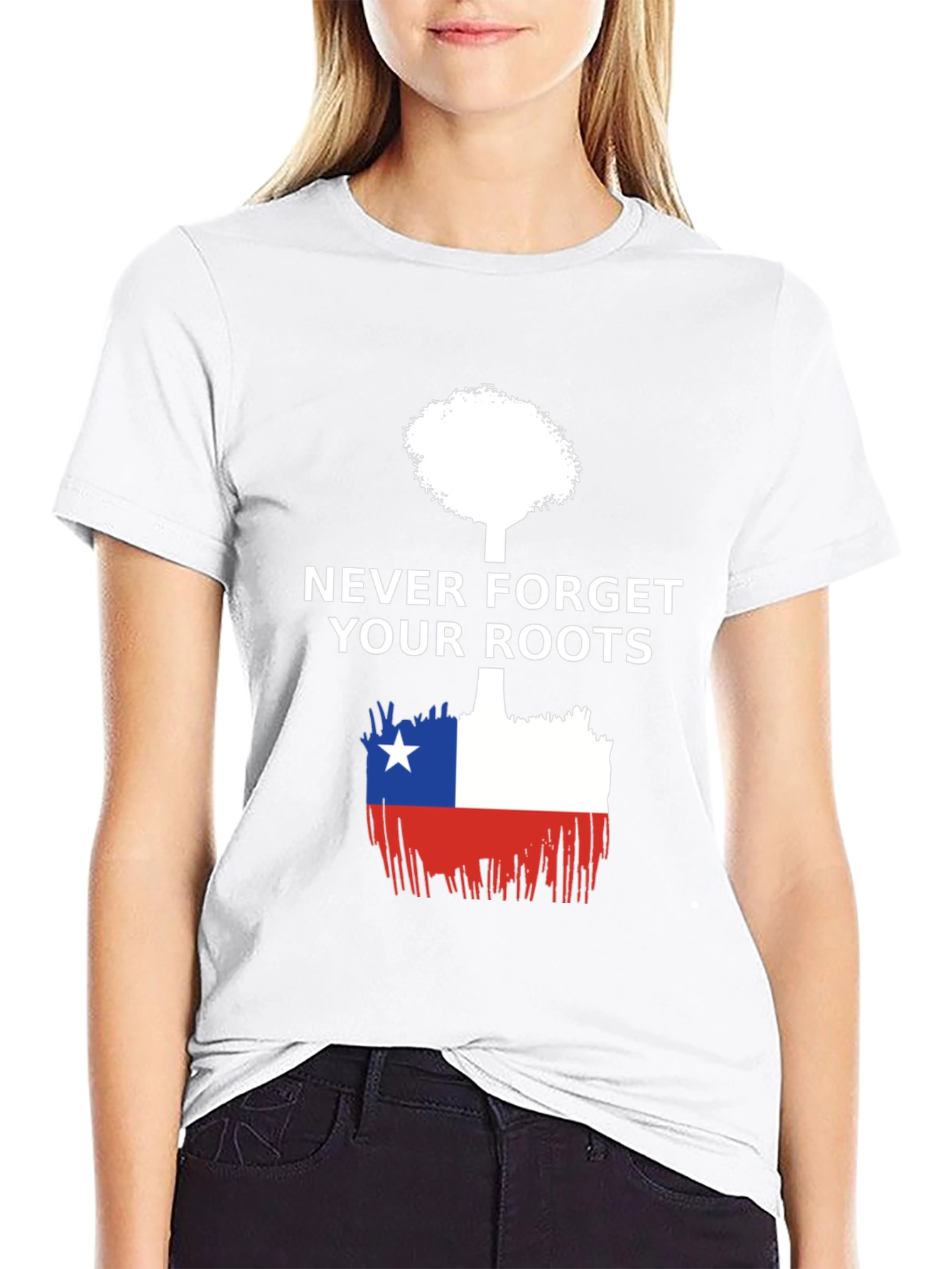 Never Forget Your Roots Flag T-Shirt