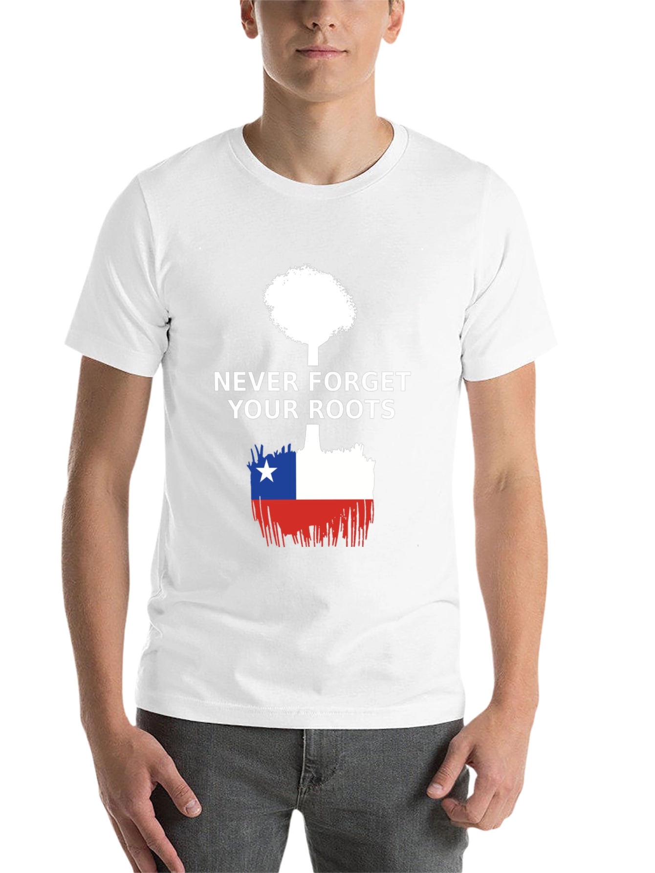 Never Forget Your Roots Flag T-Shirt