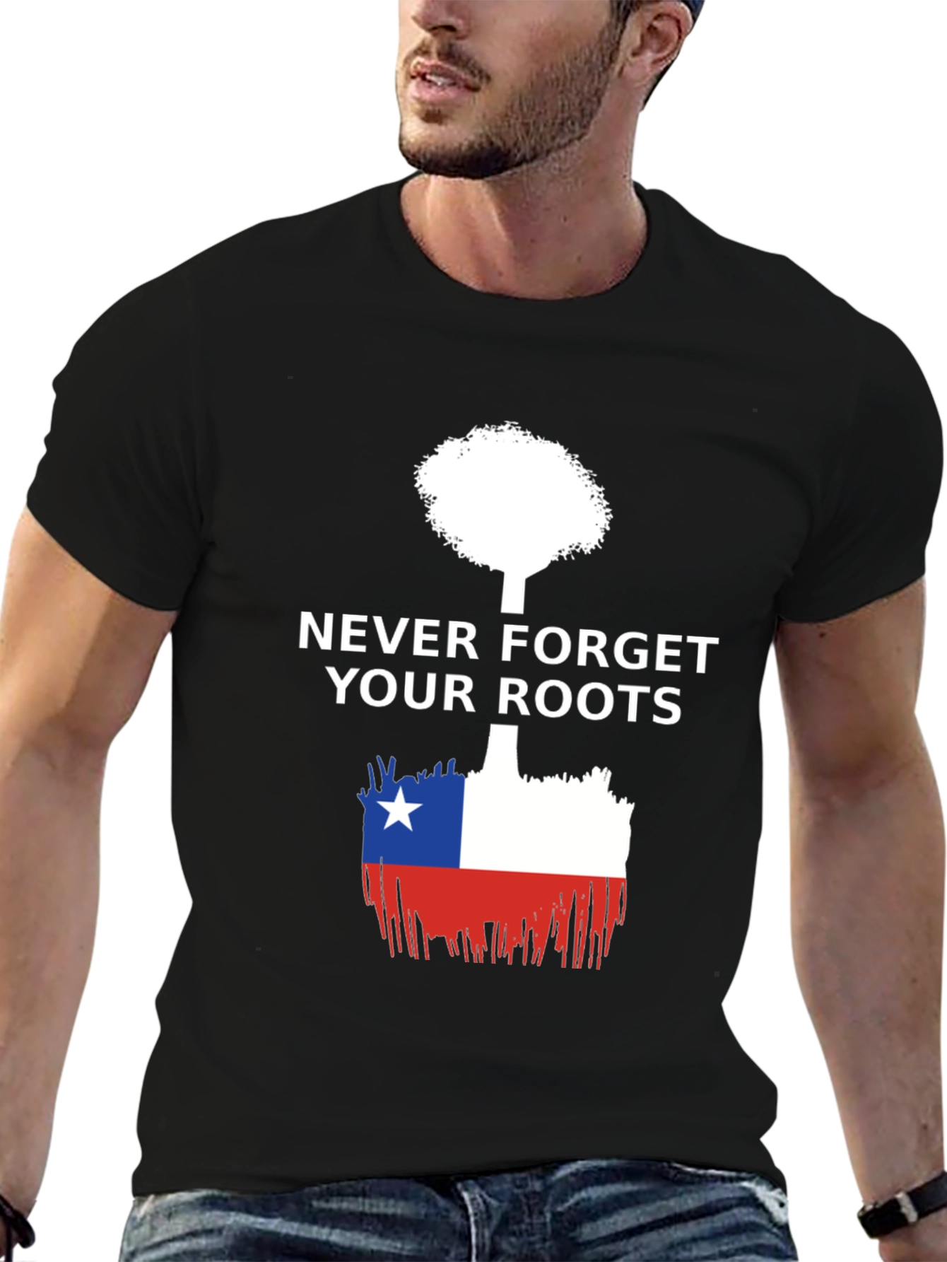 Never Forget Your Roots Flag T-Shirt