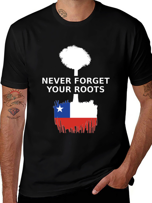 Never Forget Your Roots Flag T-Shirt