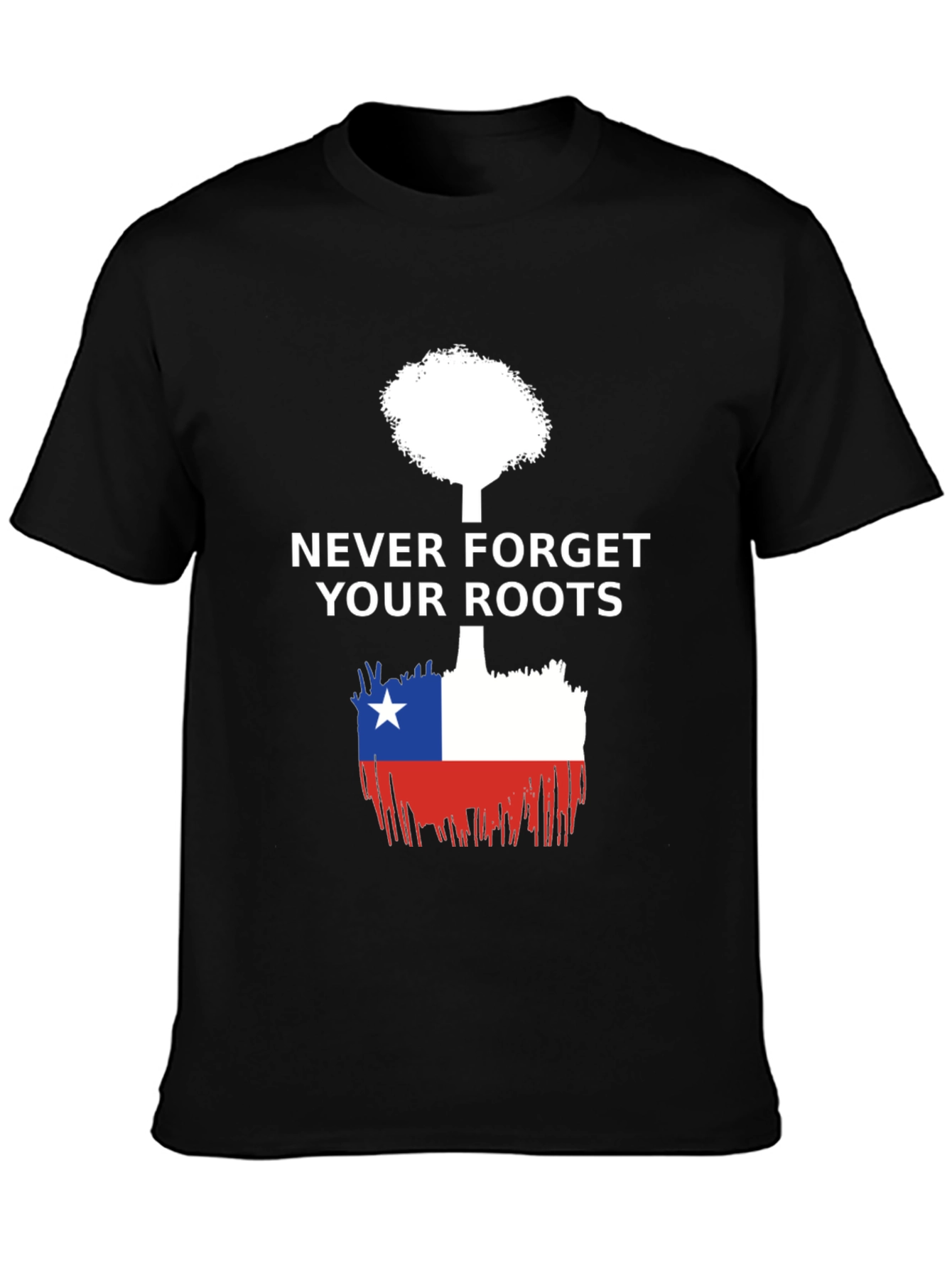 Never Forget Your Roots Flag T-Shirt