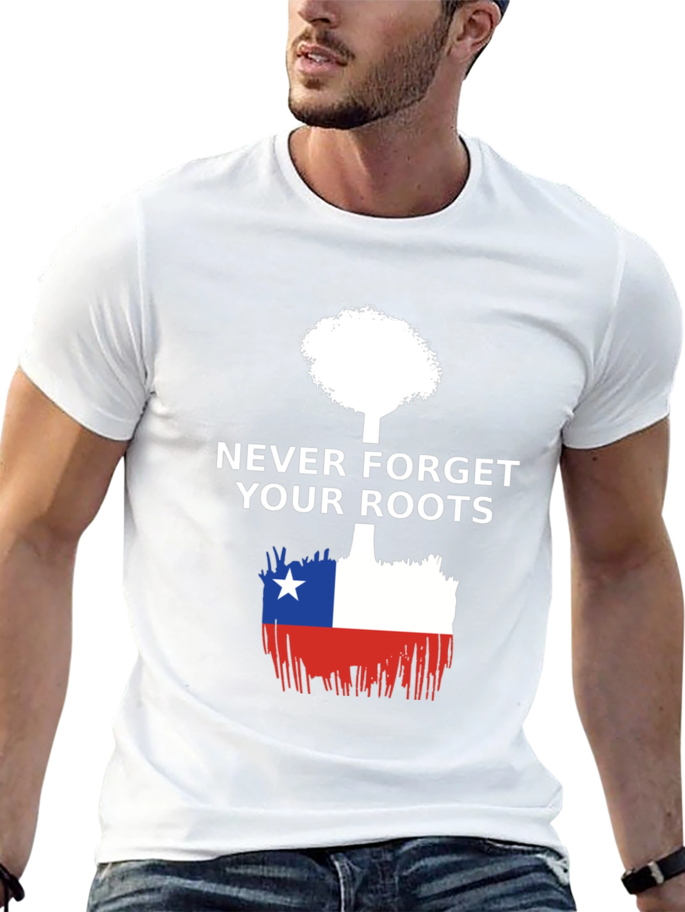 Never Forget Your Roots Flag T-Shirt