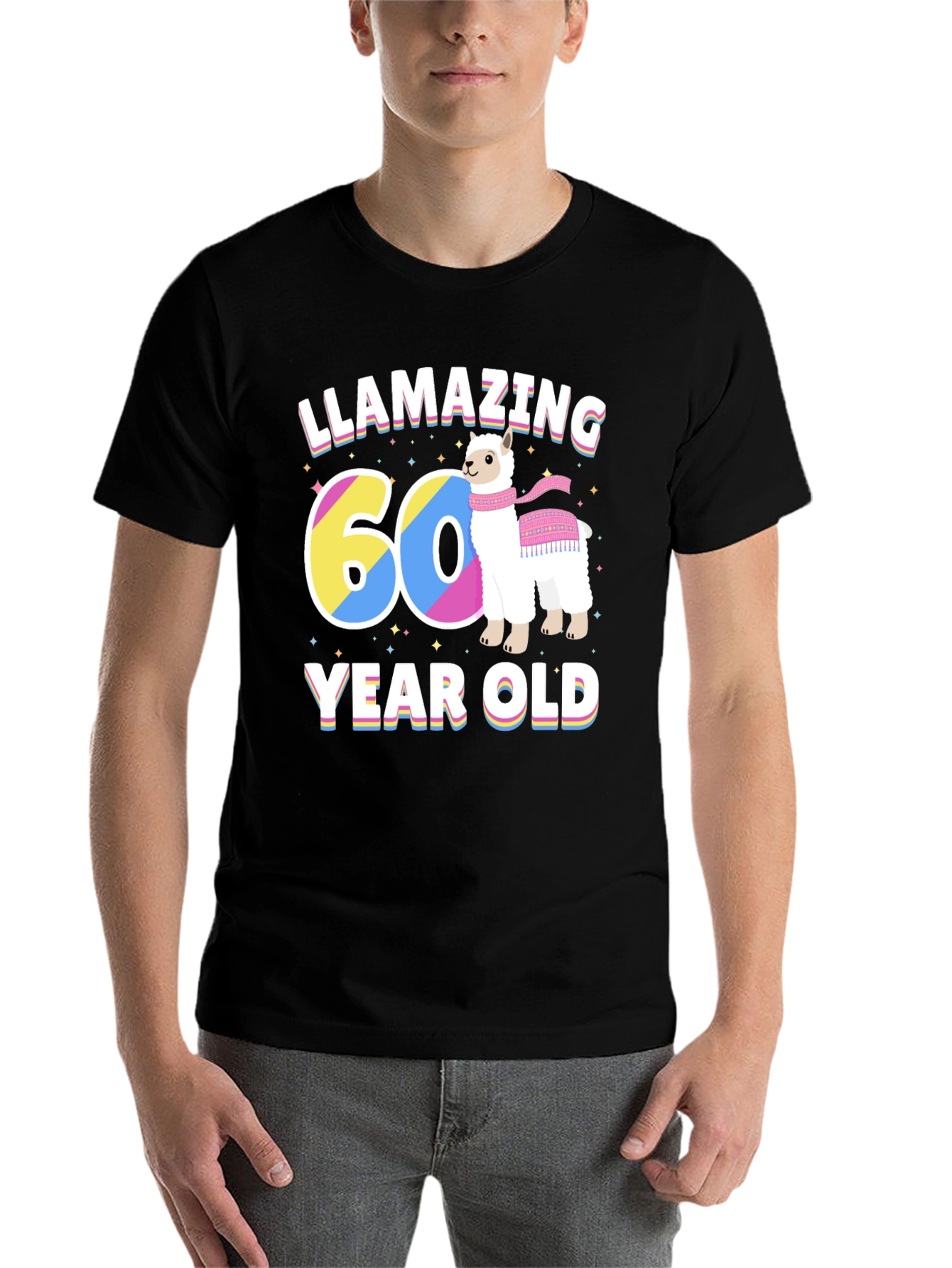 Llamazing 60 Year Old Birthday T-Shirt