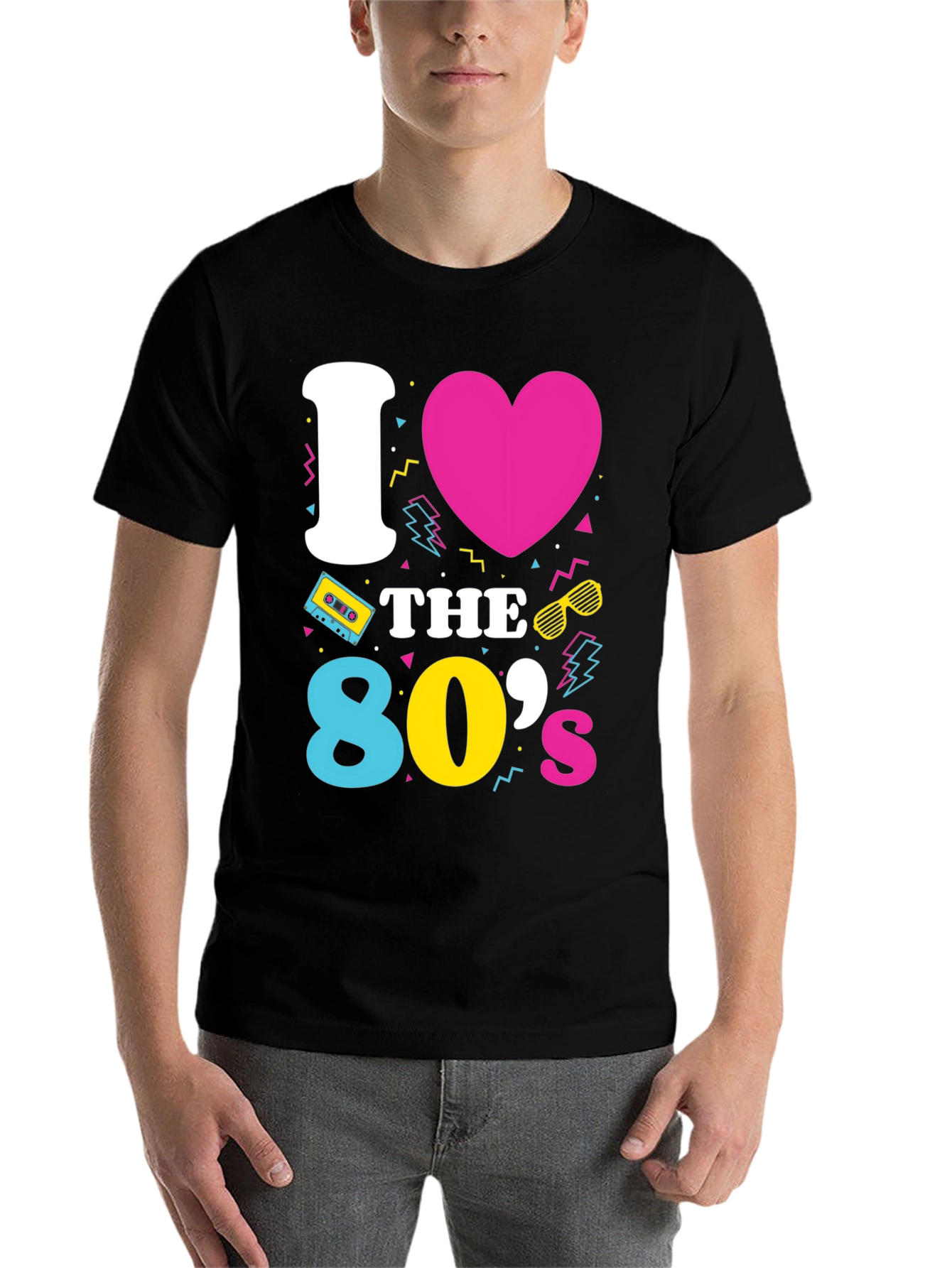 I Love the 80s T-Shirt Retro Design