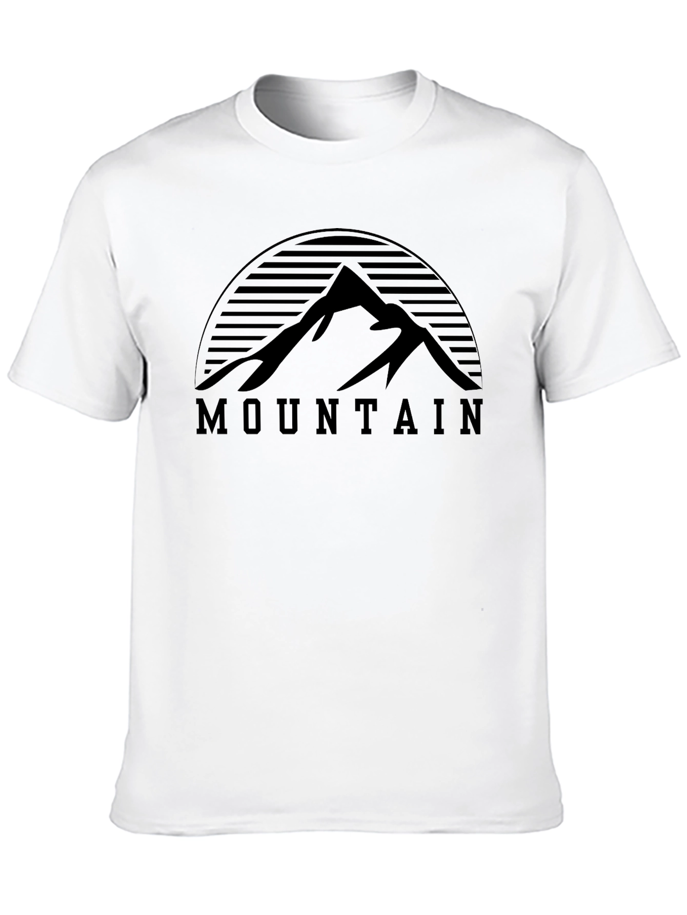 Mountain Graphic Tee - Black