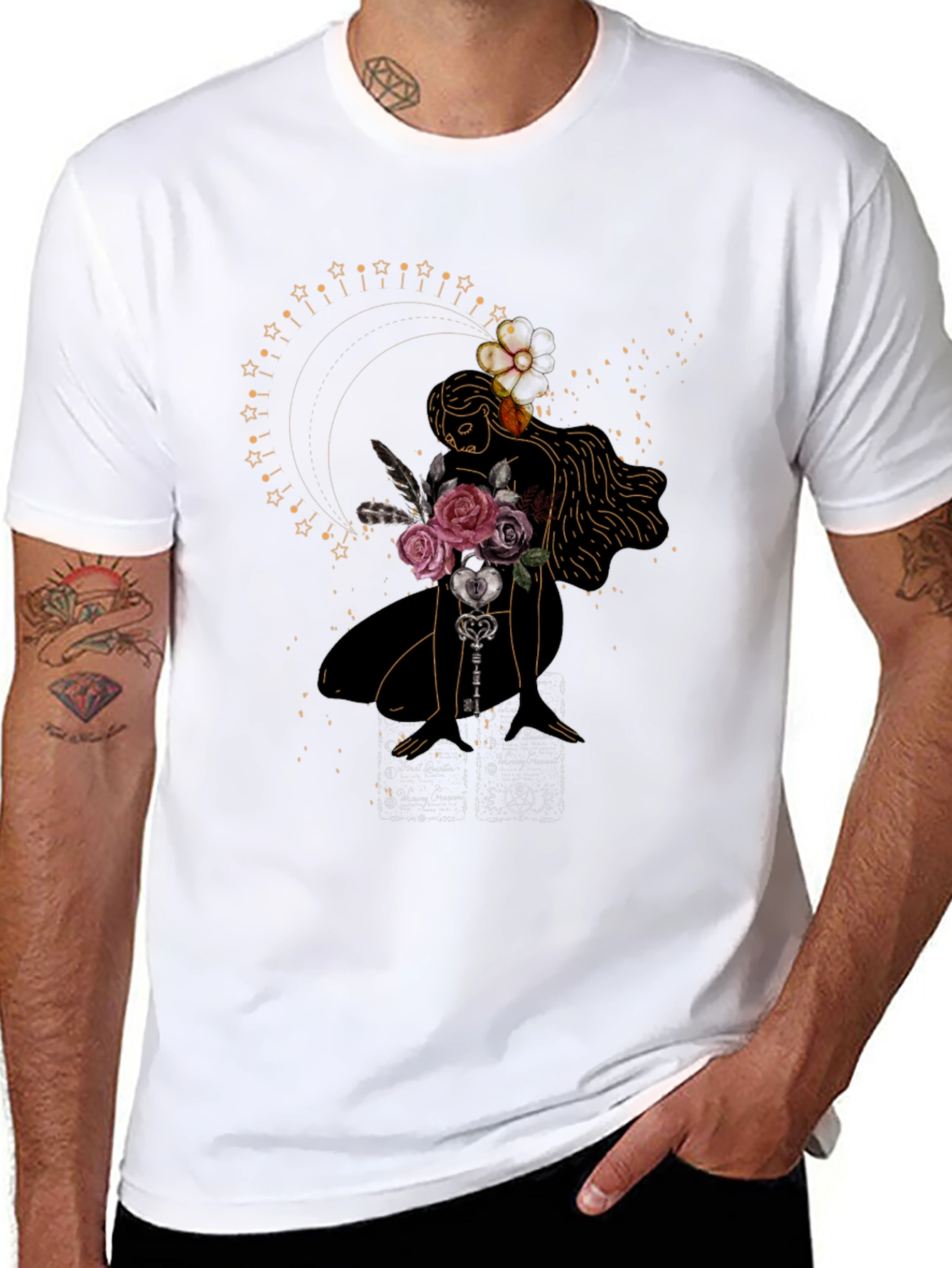 Mystic Woman Graphic Tee - Stylish & Unique