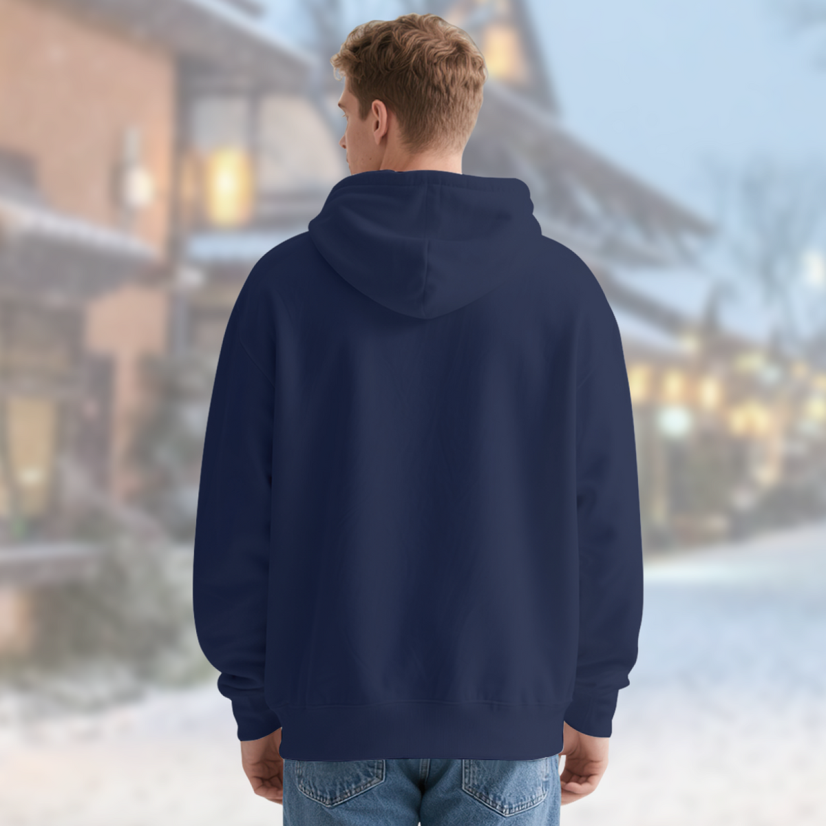I Hope You Like It Rough Golf Funny Text Navy Hoodie, Golfer Soft Casual Sweatshirt