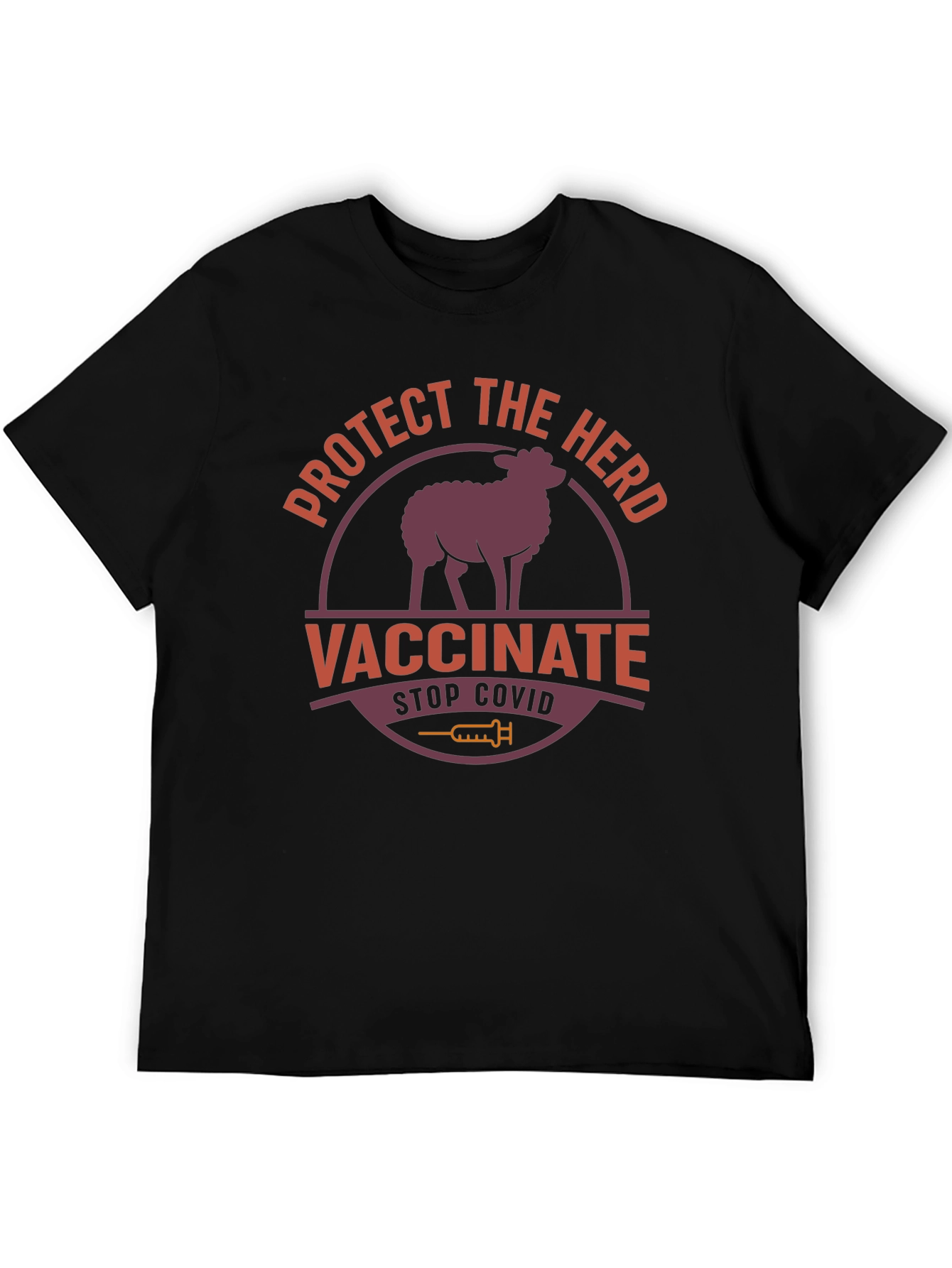 Protect the Herd Vaccinate Stop Covid T-Shirt