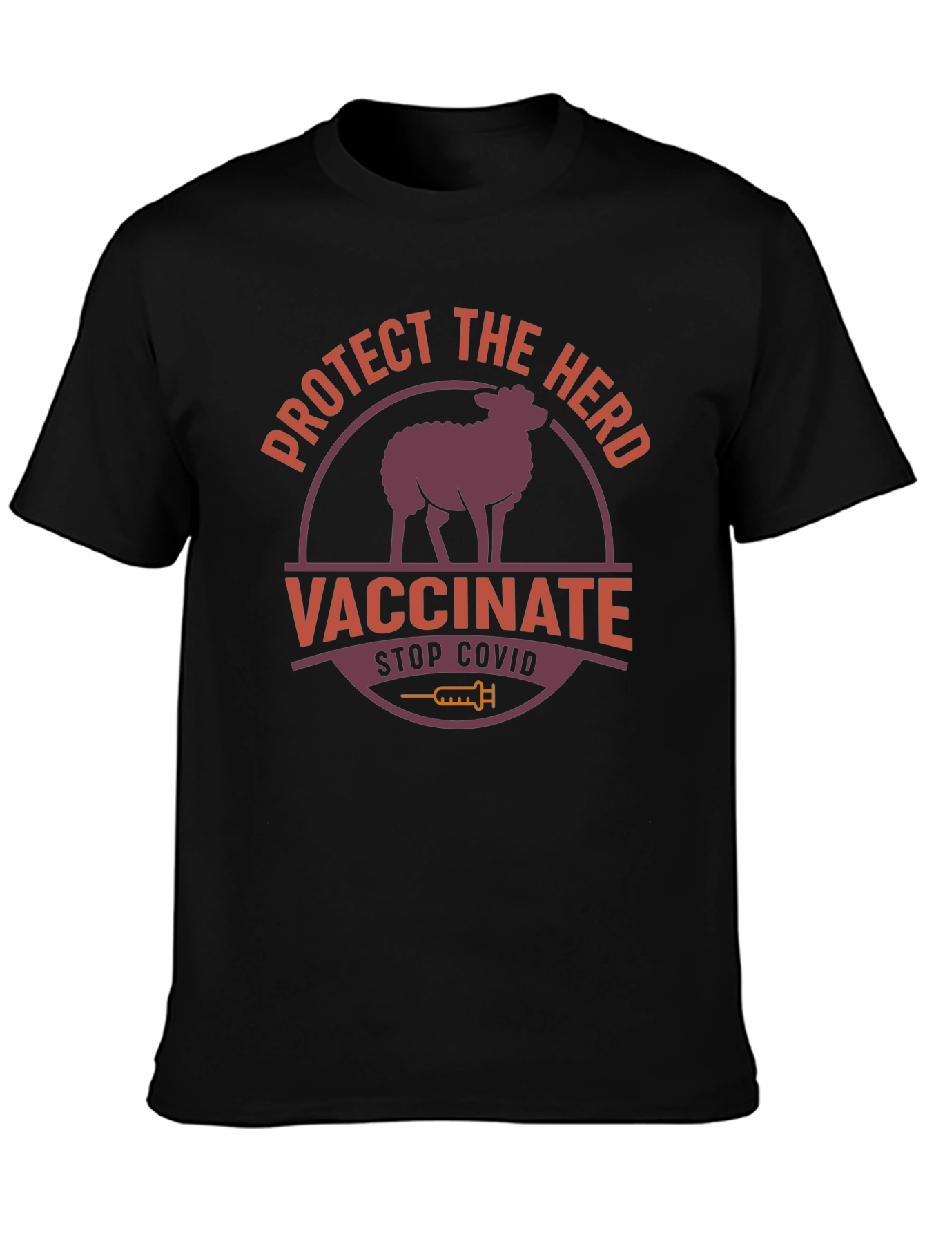 Protect the Herd Vaccinate Stop Covid T-Shirt