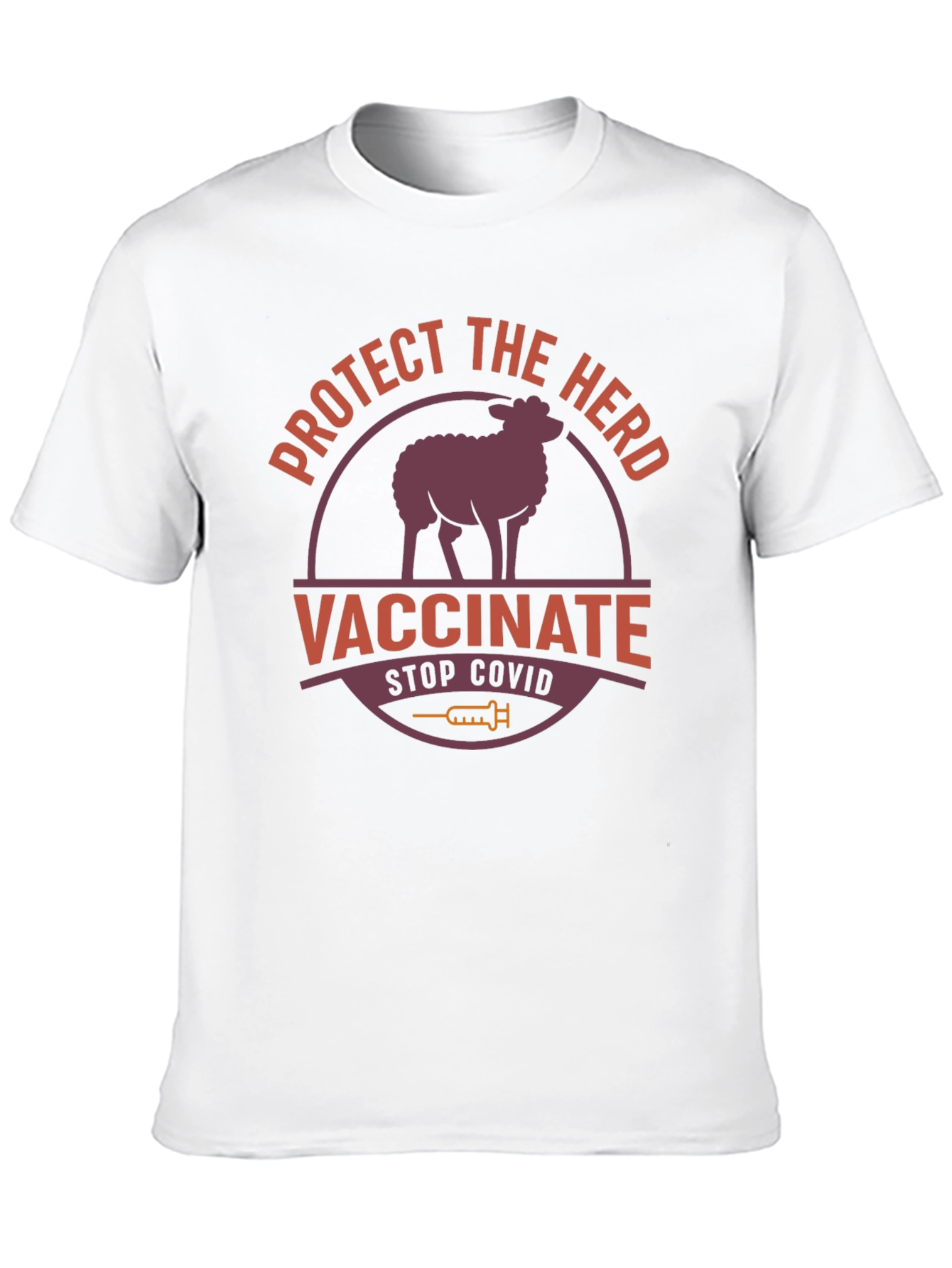 Protect the Herd Vaccinate Stop Covid T-Shirt