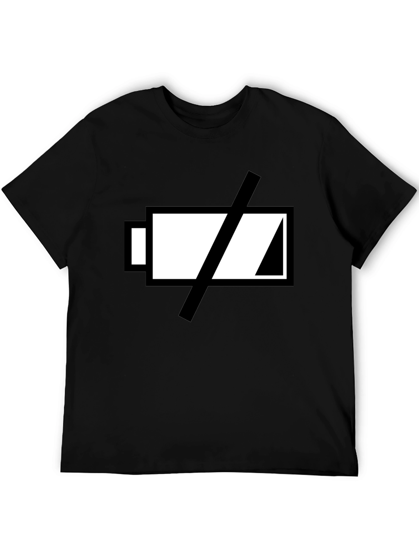 Low Battery T-Shirt - Black Graphic Tee