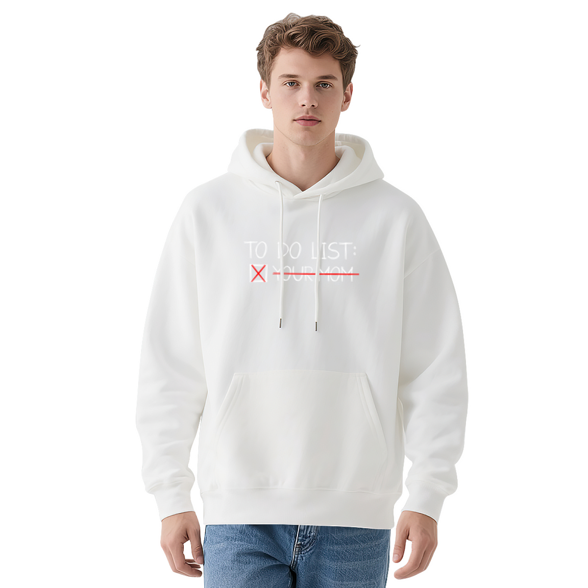 Vintage Retro Car Graphic Hoodie, Casual Comfort Daily Top