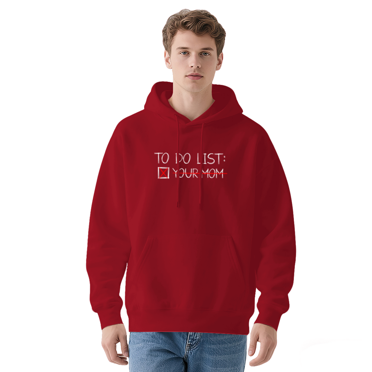 Vintage Retro Car Graphic Hoodie, Casual Comfort Daily Top