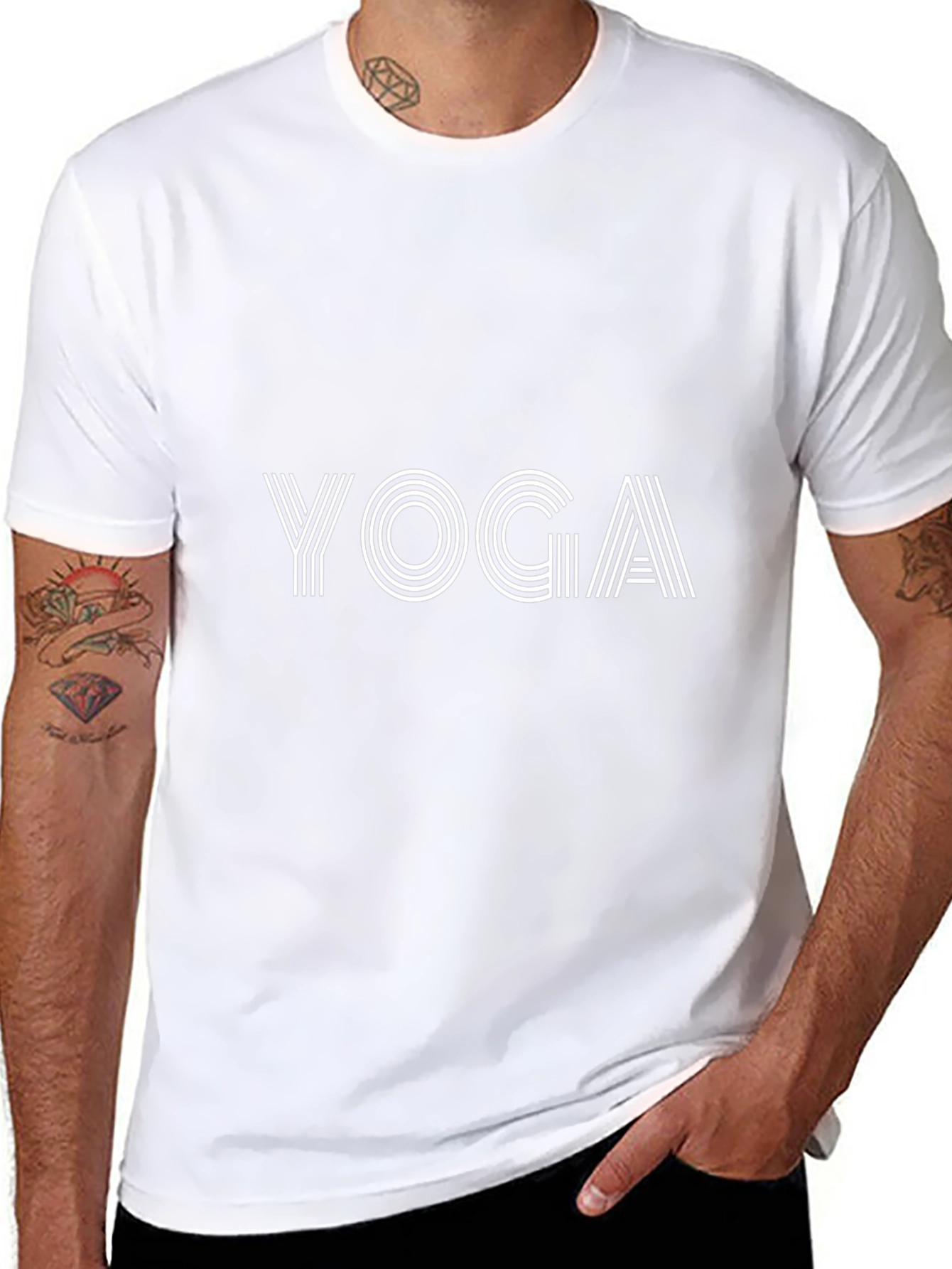 Yoga Graphic Tee - Unisex Comfort
