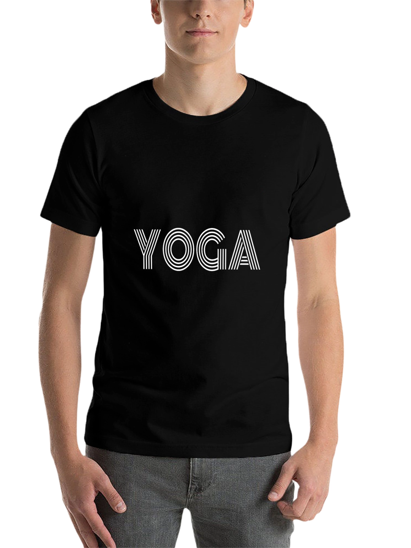 Yoga Graphic Tee - Unisex Comfort