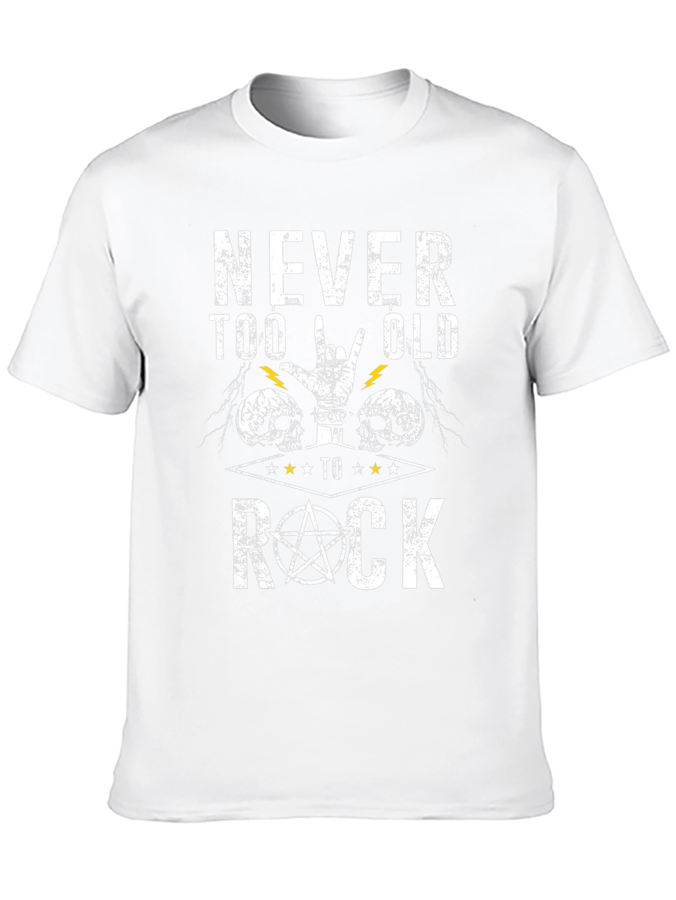 Never Too Old To Rock Graphic Tee