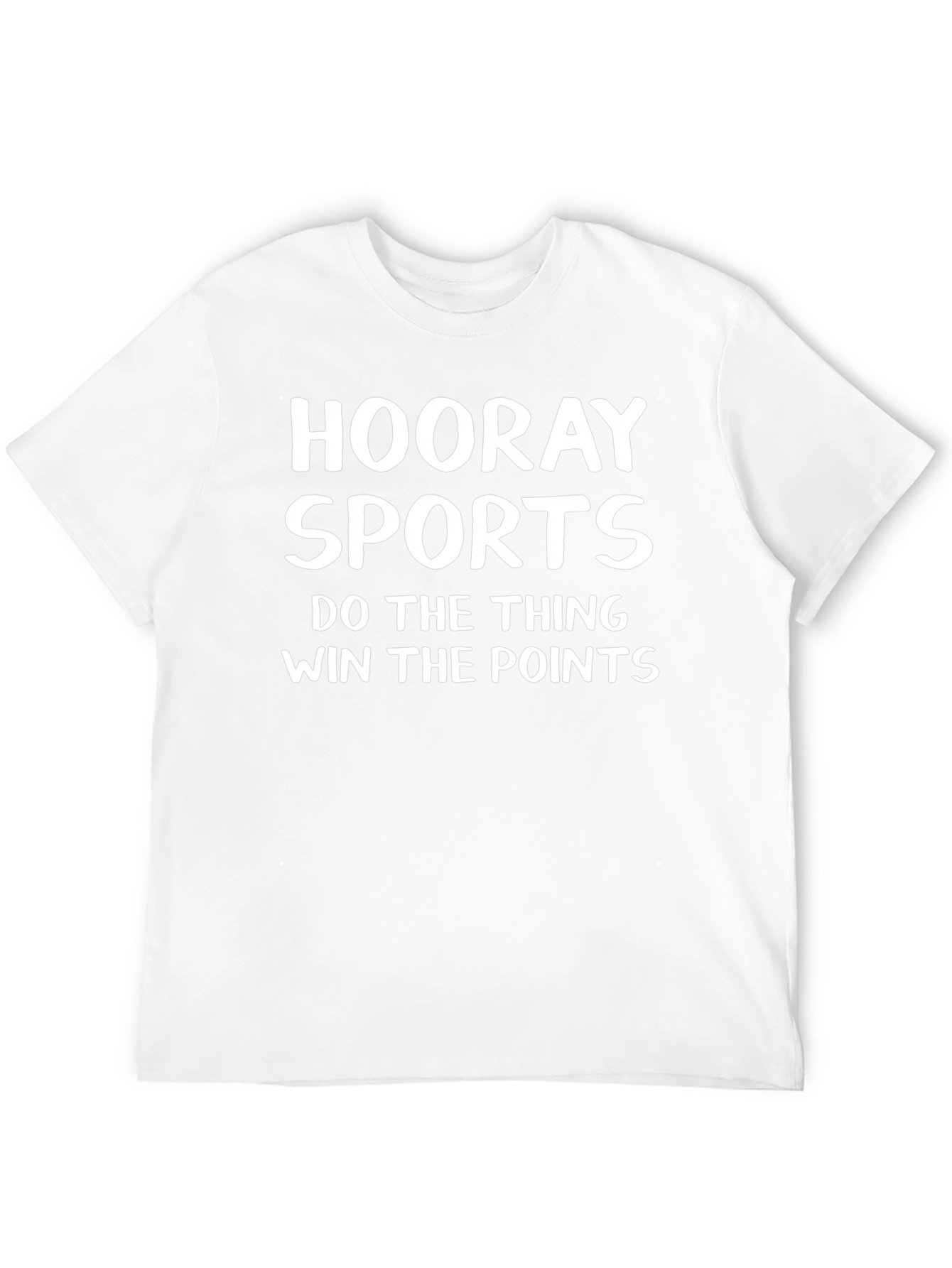 Hooray Sports Black Graphic Tee