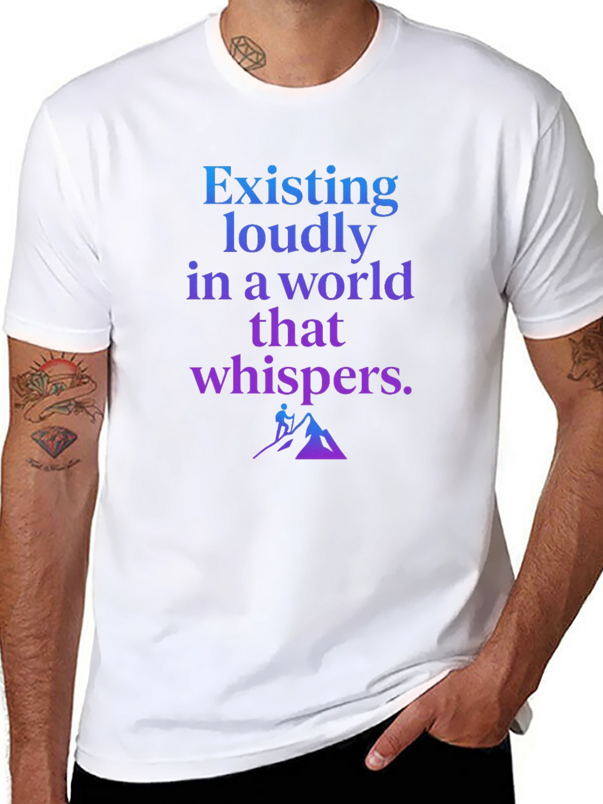 Existing Loudly Graphic Tee