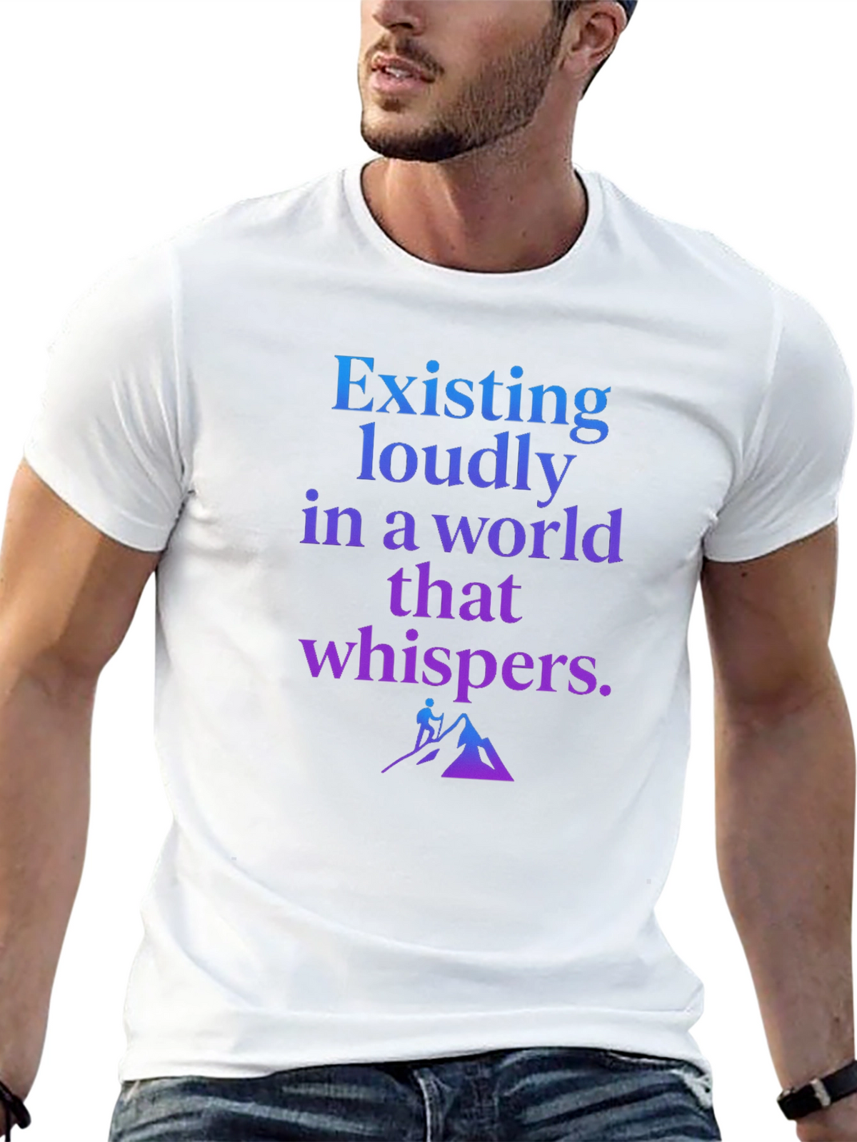 Existing Loudly Graphic Tee