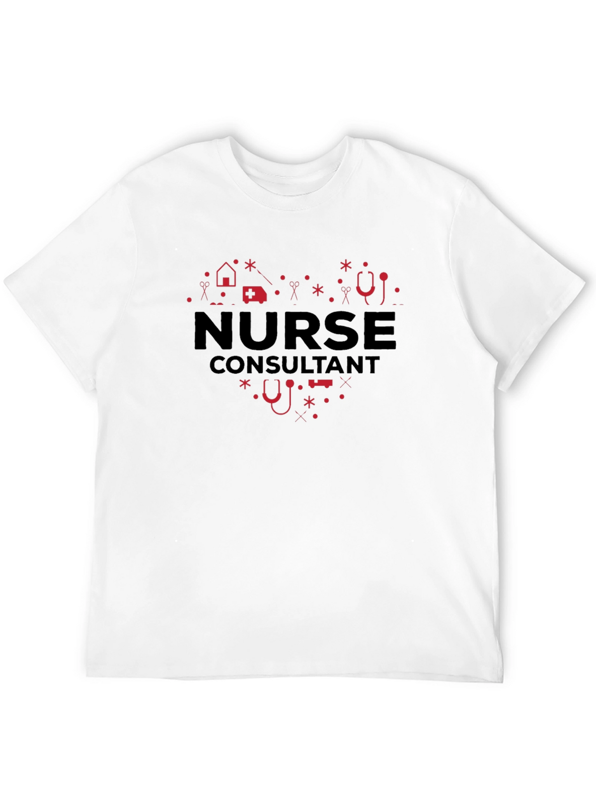 Nurse Consultant Heart Graphic Tee