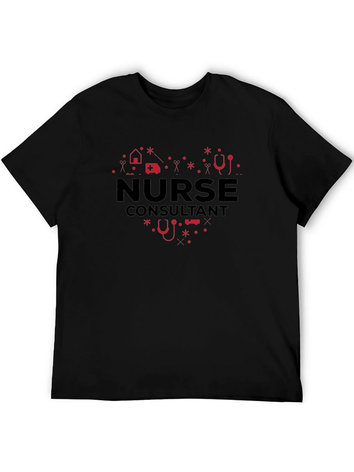 Nurse Consultant Heart Graphic Tee