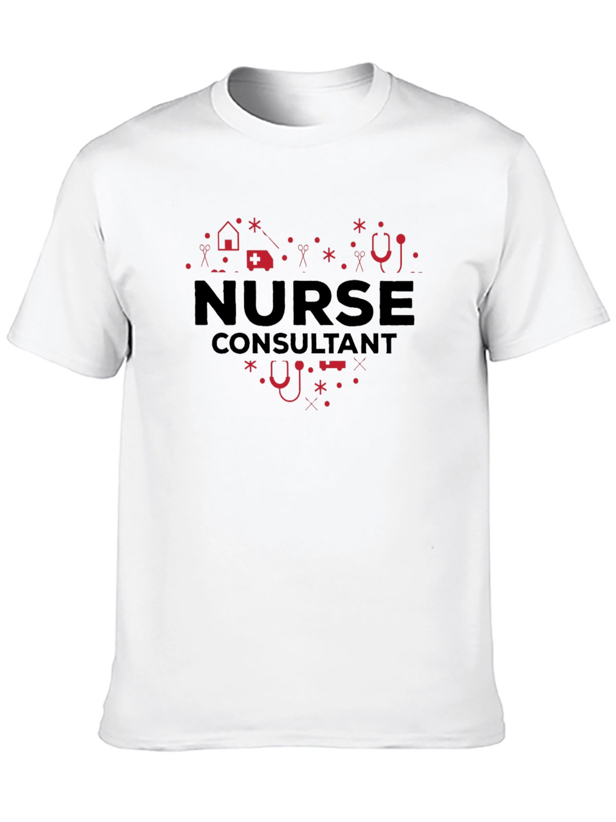 Nurse Consultant Heart Graphic Tee