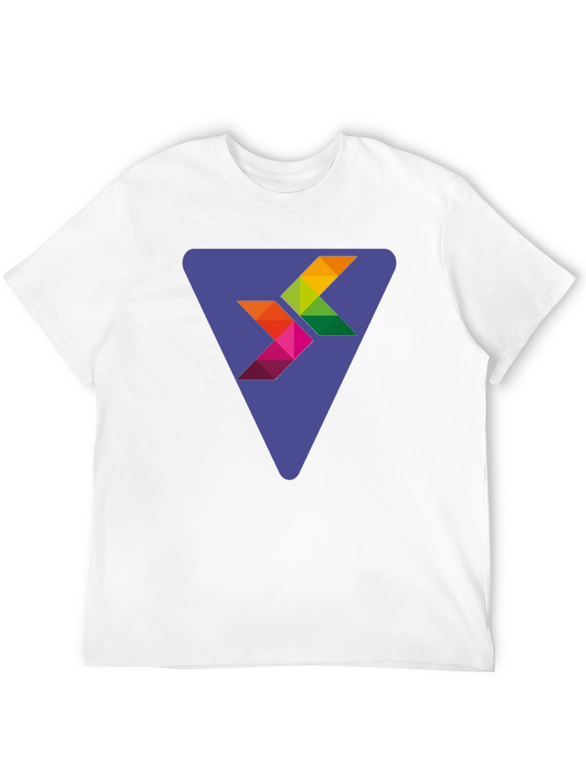 Abstract Arrow Graphic Black T-Shirt