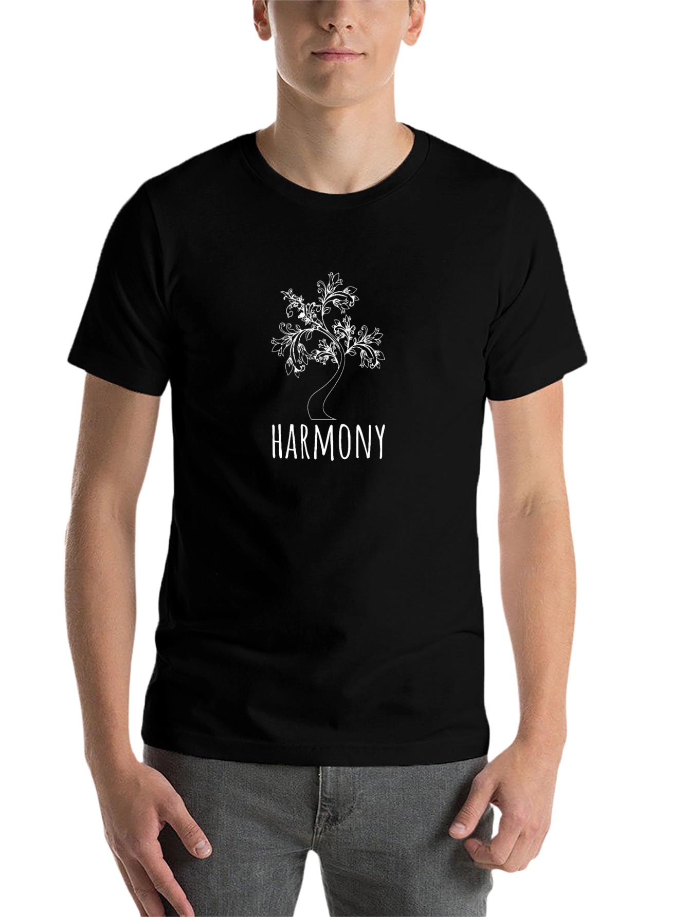 Harmony Tree Graphic Tee - Stylish Comfort