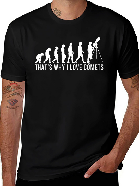Evolution of Comet Lover T-Shirt - Science & Astronomy Gift