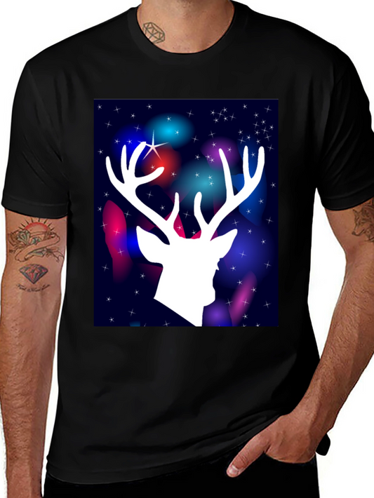 Festive Deer Graphic Tee