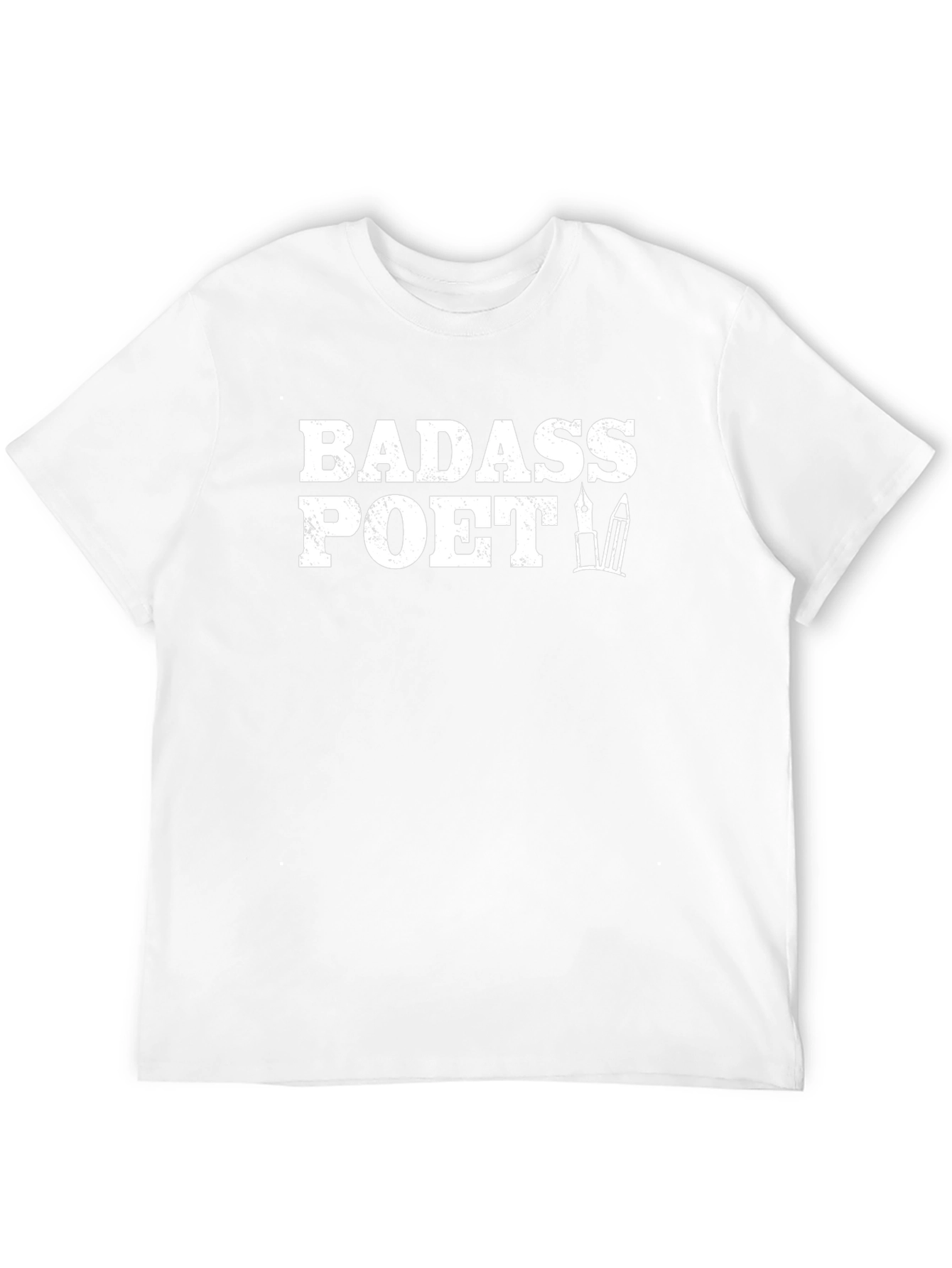 Badass Poet Graphic Tee - Black T-Shirt