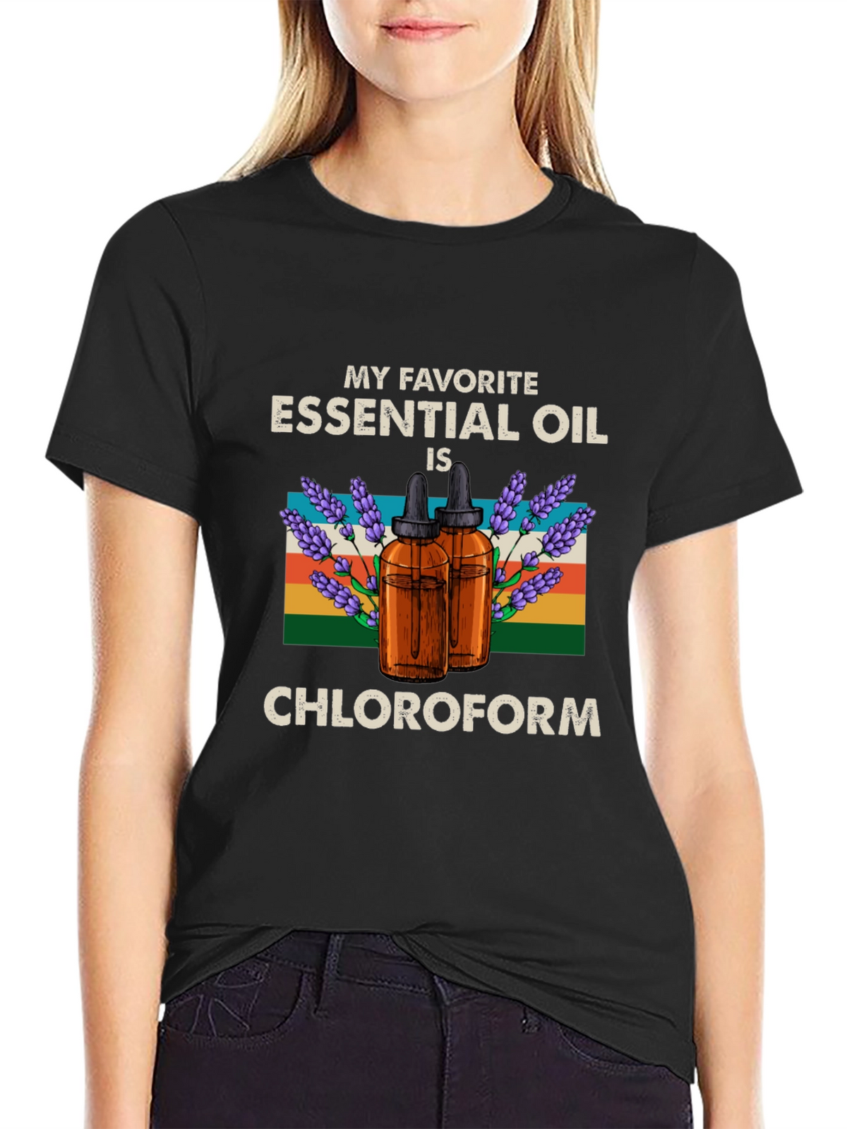 Chloroform Essential Oil Humor T-Shirt