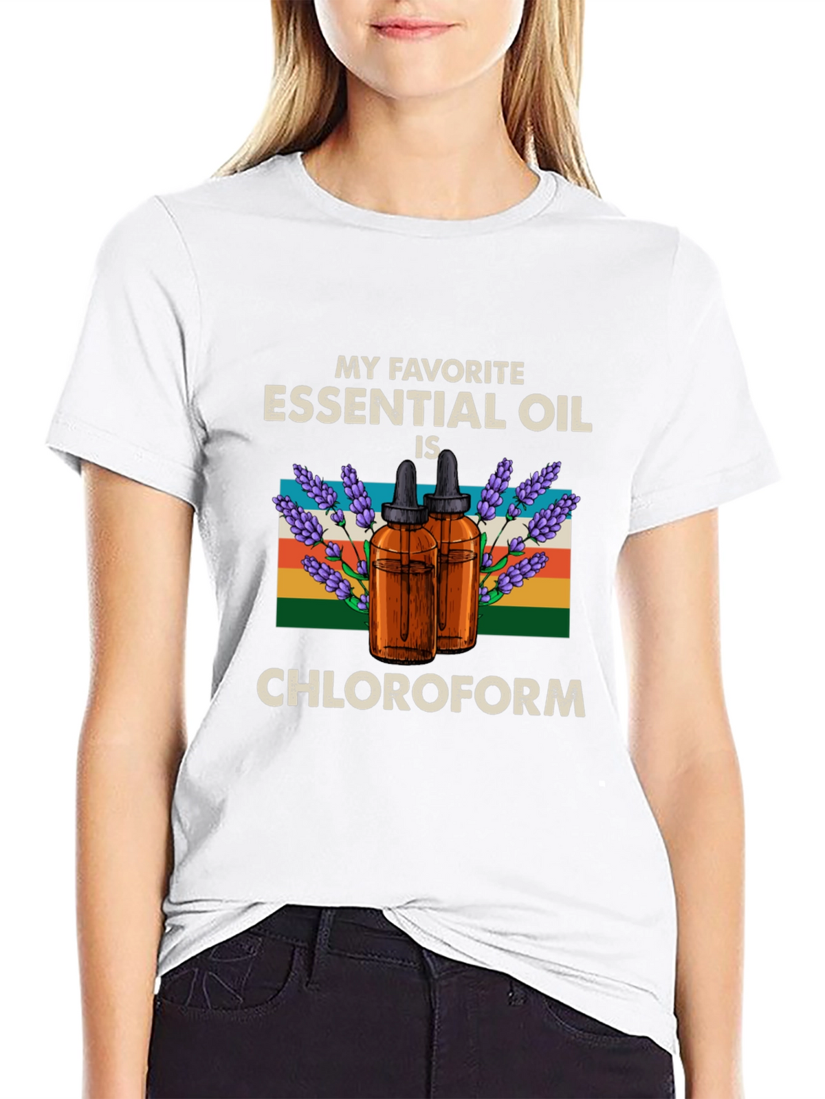 Chloroform Essential Oil Humor T-Shirt