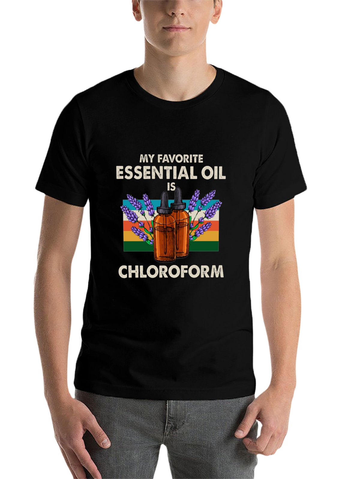 Chloroform Essential Oil Humor T-Shirt